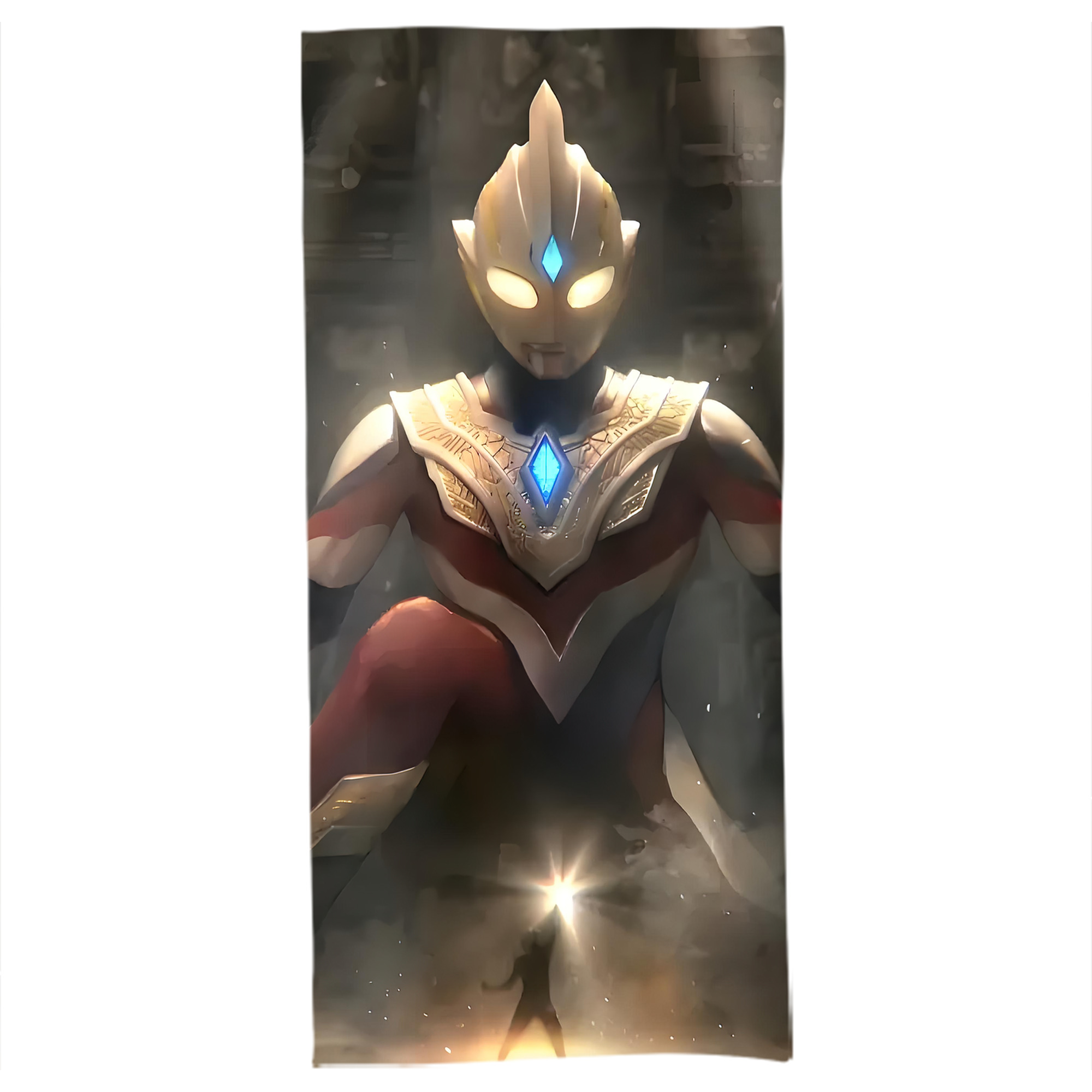 （画像用） ウルトラマン Ultraman 大判バスタオル 70×140cm 吸水速乾 柔らかい肌触り