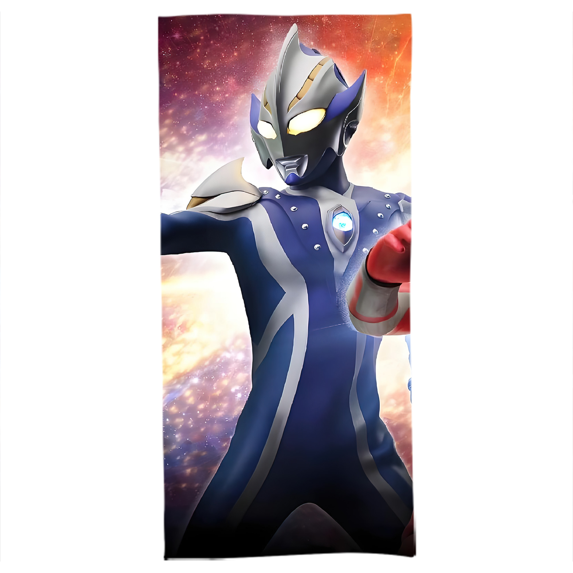 （画像用） ウルトラマン Ultraman 大判バスタオル 70×140cm 吸水速乾 柔らかい肌触り