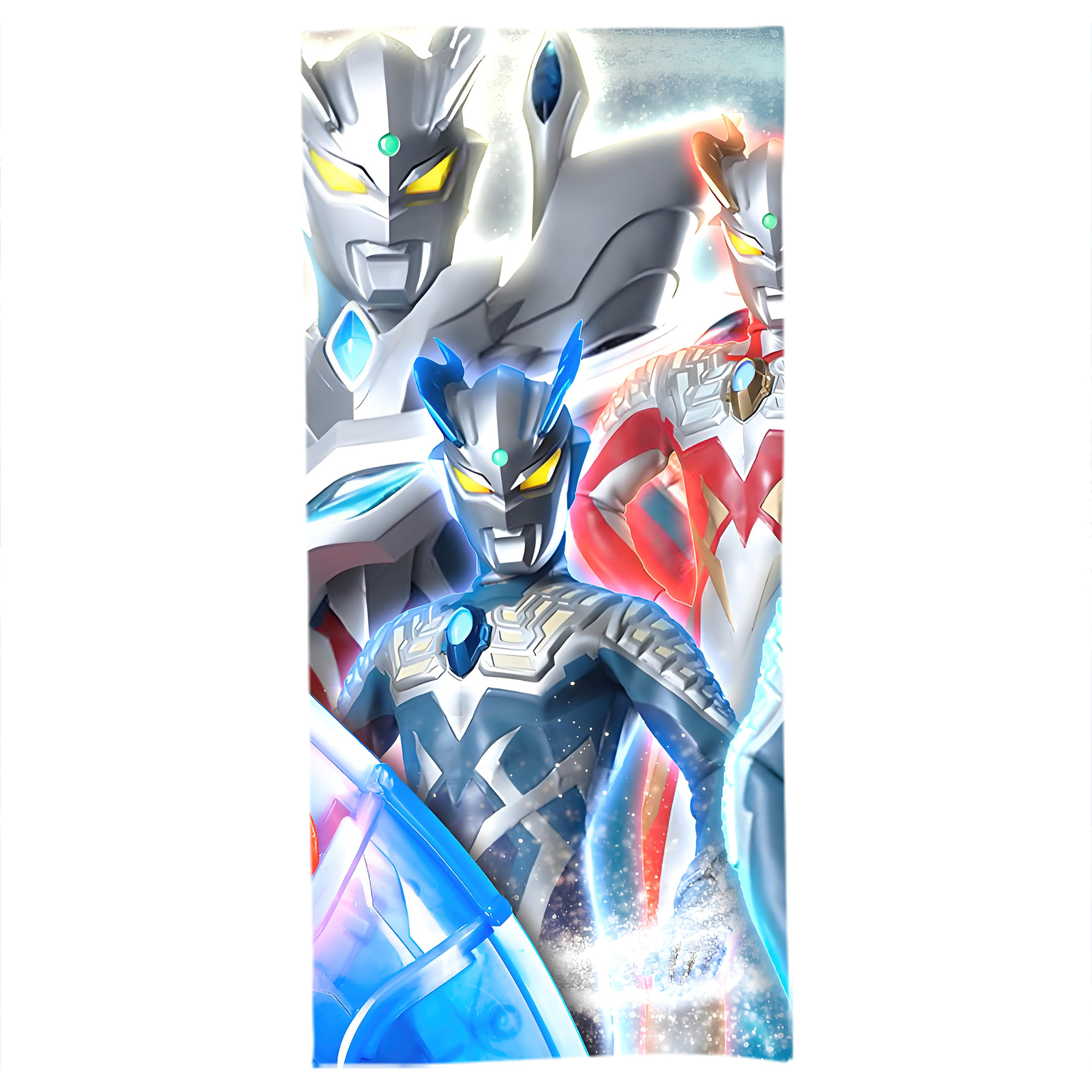 （画像用） ウルトラマン Ultraman 大判バスタオル 70×140cm 吸水速乾 柔らかい肌触り