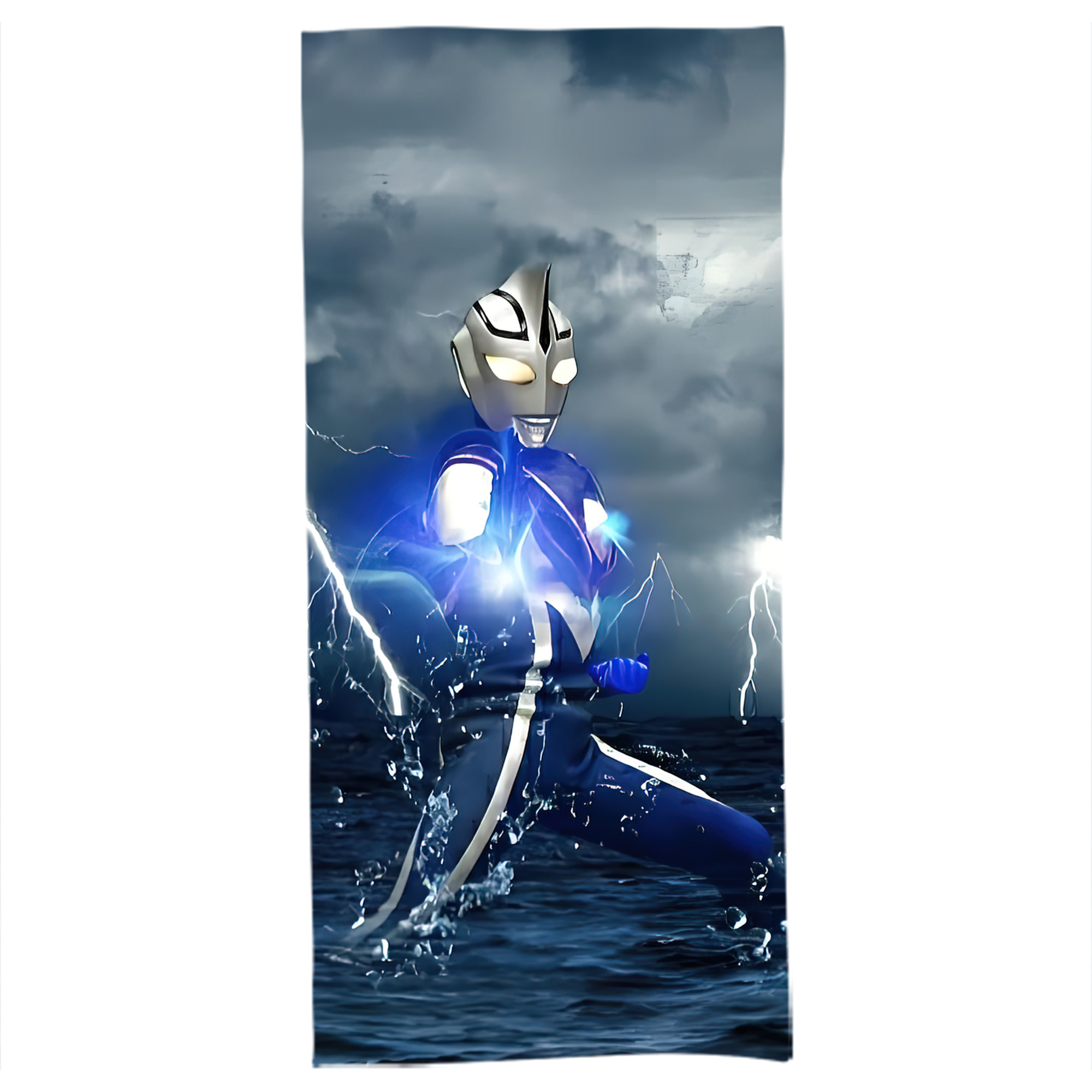 （画像用） ウルトラマン Ultraman 大判バスタオル 70×140cm 吸水速乾 柔らかい肌触り