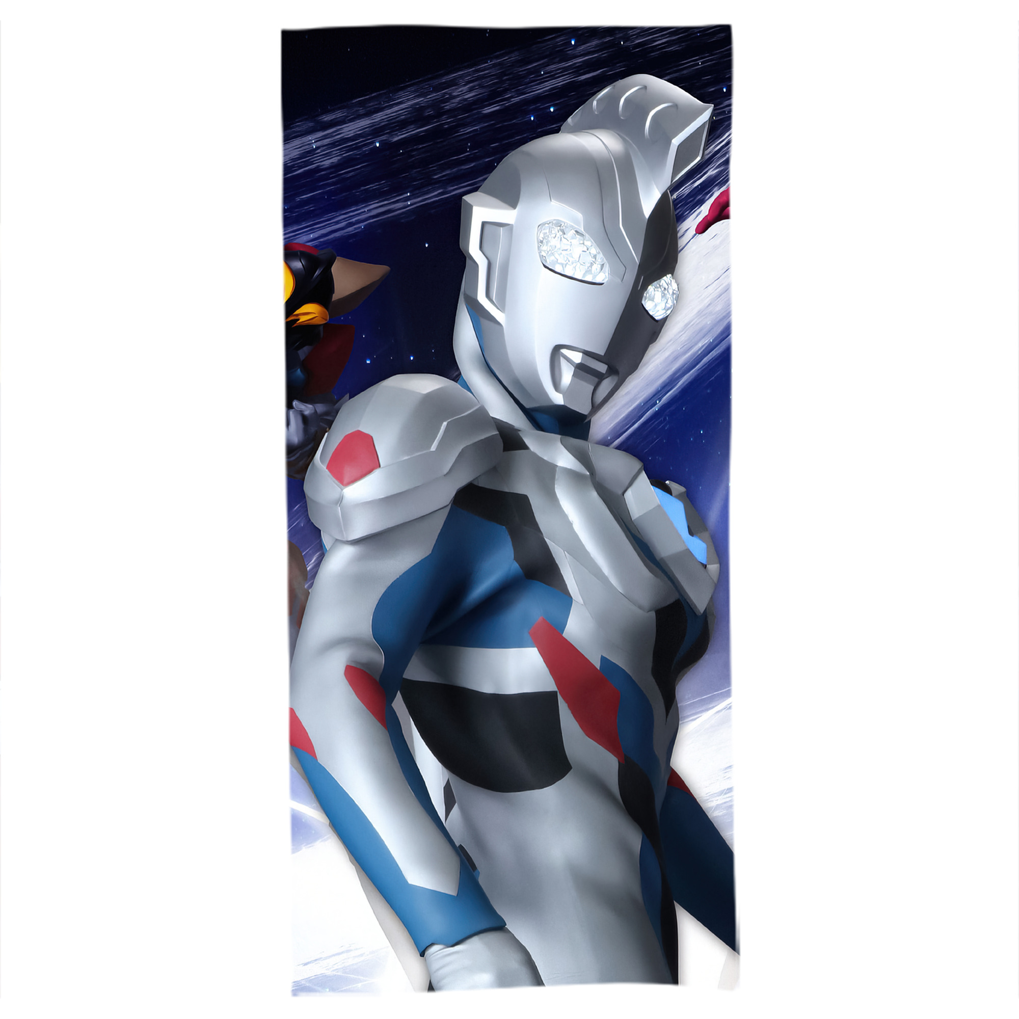 （画像用） ウルトラマン Ultraman 大判バスタオル 70×140cm 吸水速乾 柔らかい肌触り