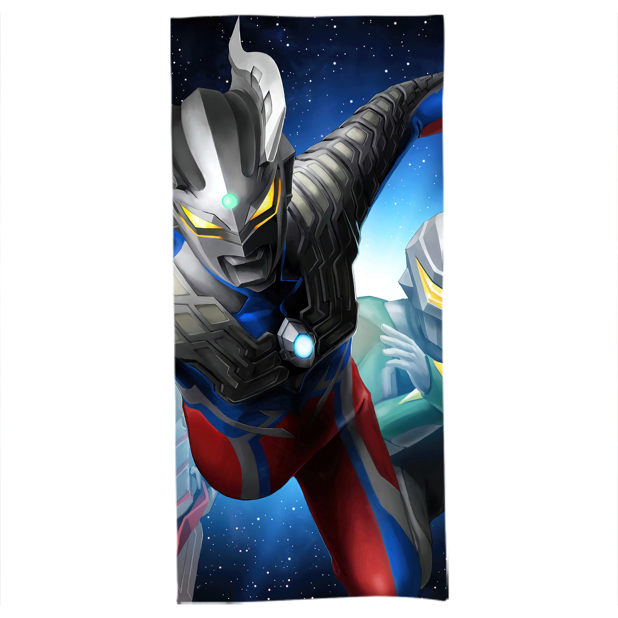 （画像用） ウルトラマン Ultraman 大判バスタオル 70×140cm 吸水速乾 柔らかい肌触り