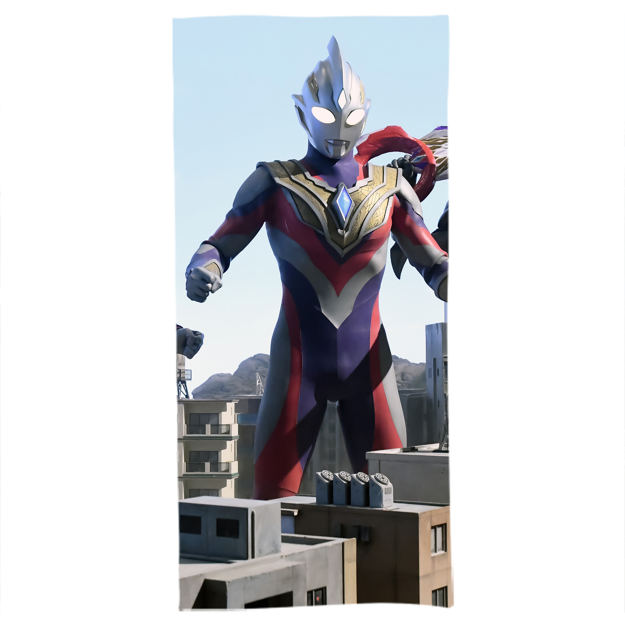 （画像用） ウルトラマン Ultraman 大判バスタオル 70×140cm 吸水速乾 柔らかい肌触り
