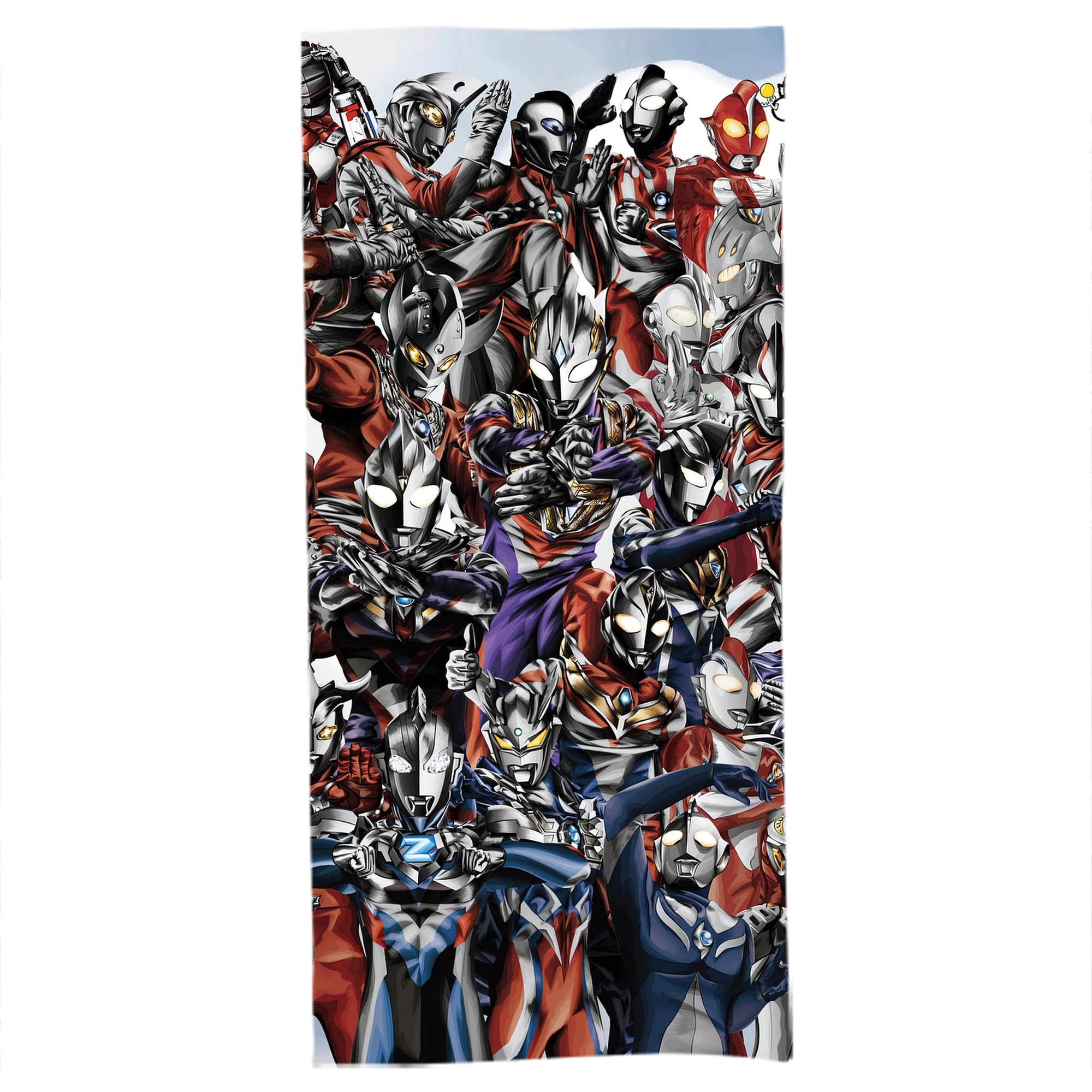 （画像用） ウルトラマン Ultraman 大判バスタオル 70×140cm 吸水速乾 柔らかい肌触り
