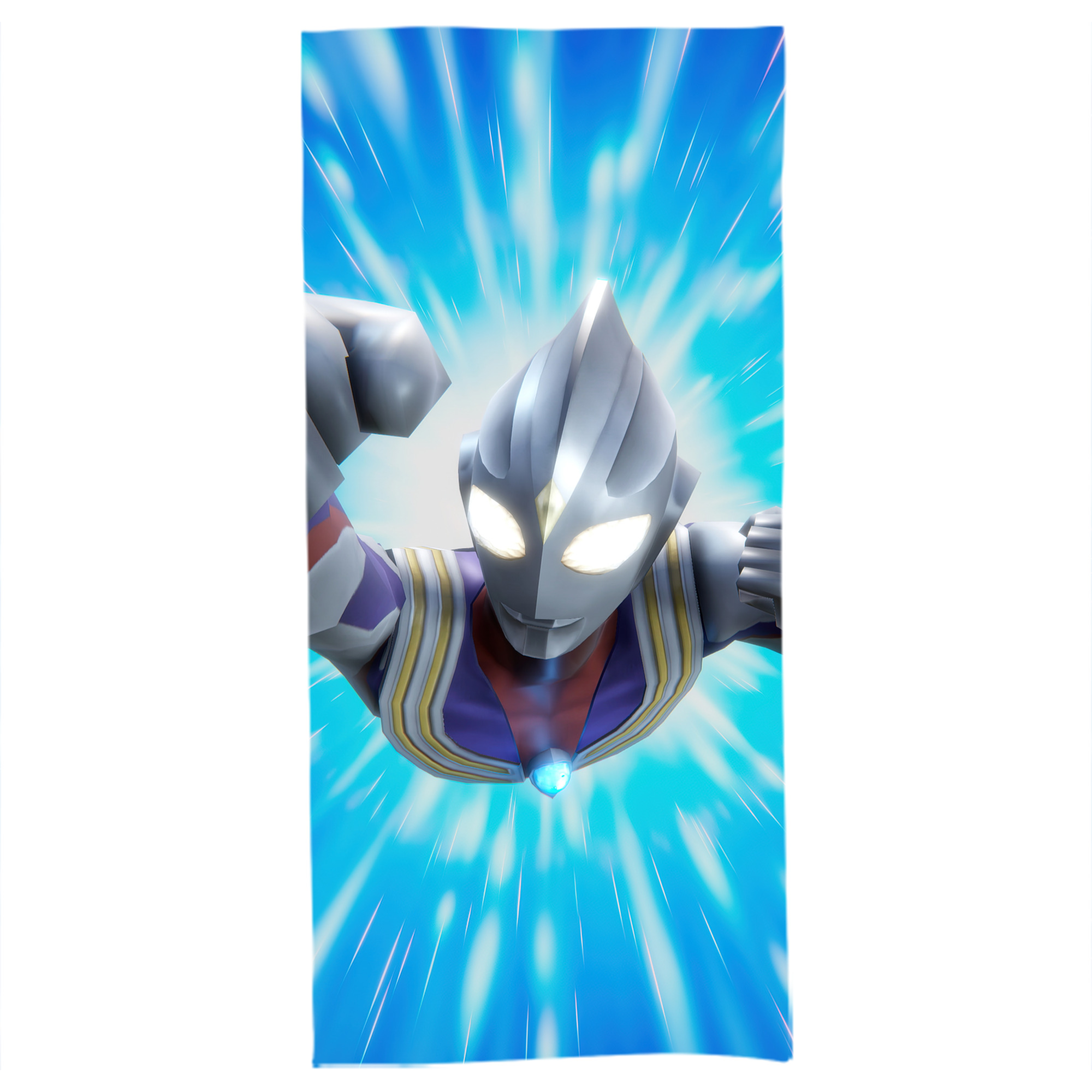 （画像用） ウルトラマン Ultraman 大判バスタオル 70×140cm 吸水速乾 柔らかい肌触り