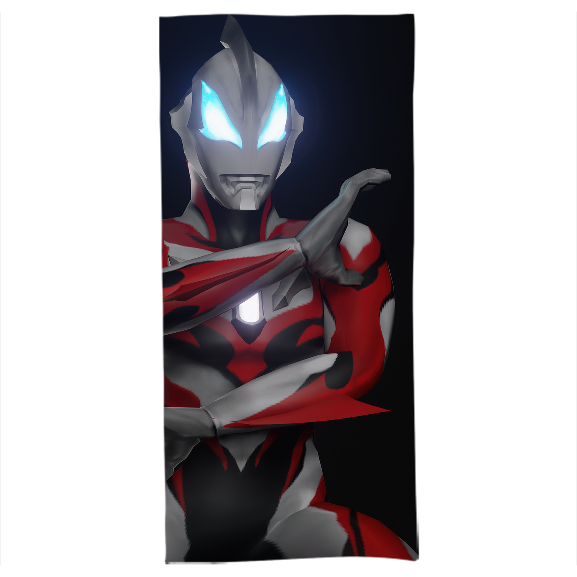 （画像用） ウルトラマン Ultraman 大判バスタオル 70×140cm 吸水速乾 柔らかい肌触り