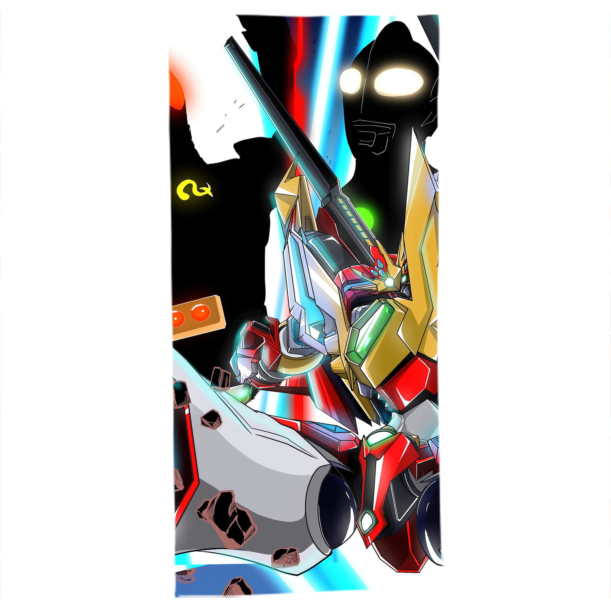 （画像用） ウルトラマン Ultraman 大判バスタオル 70×140cm 吸水速乾 柔らかい肌触り