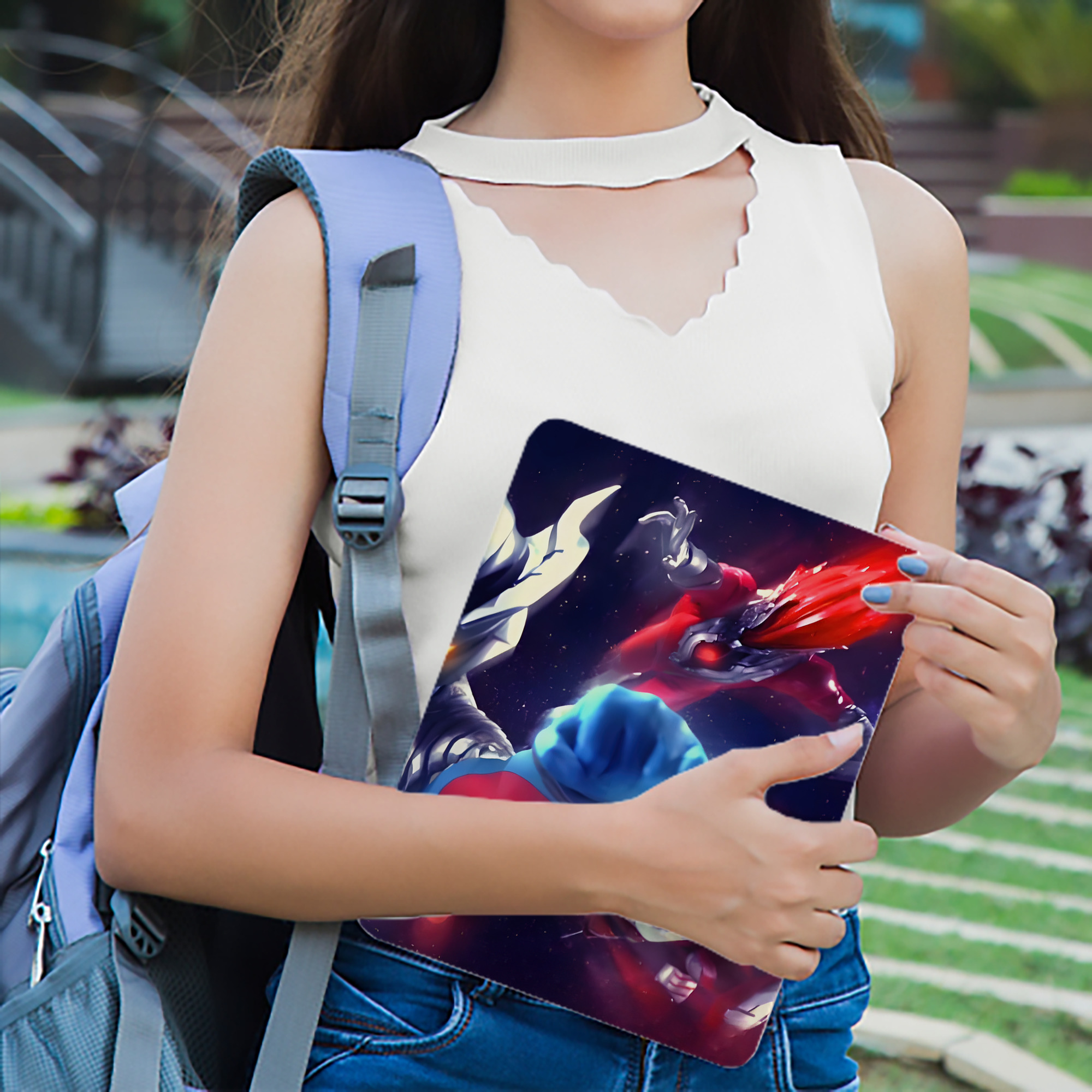 ウルトラマン Ultraman IPad ケース ブック型 PUレザー TPU 耐衝撃 軽量 薄型 ペン収納なし 全面保護 IPad 各モデル対応