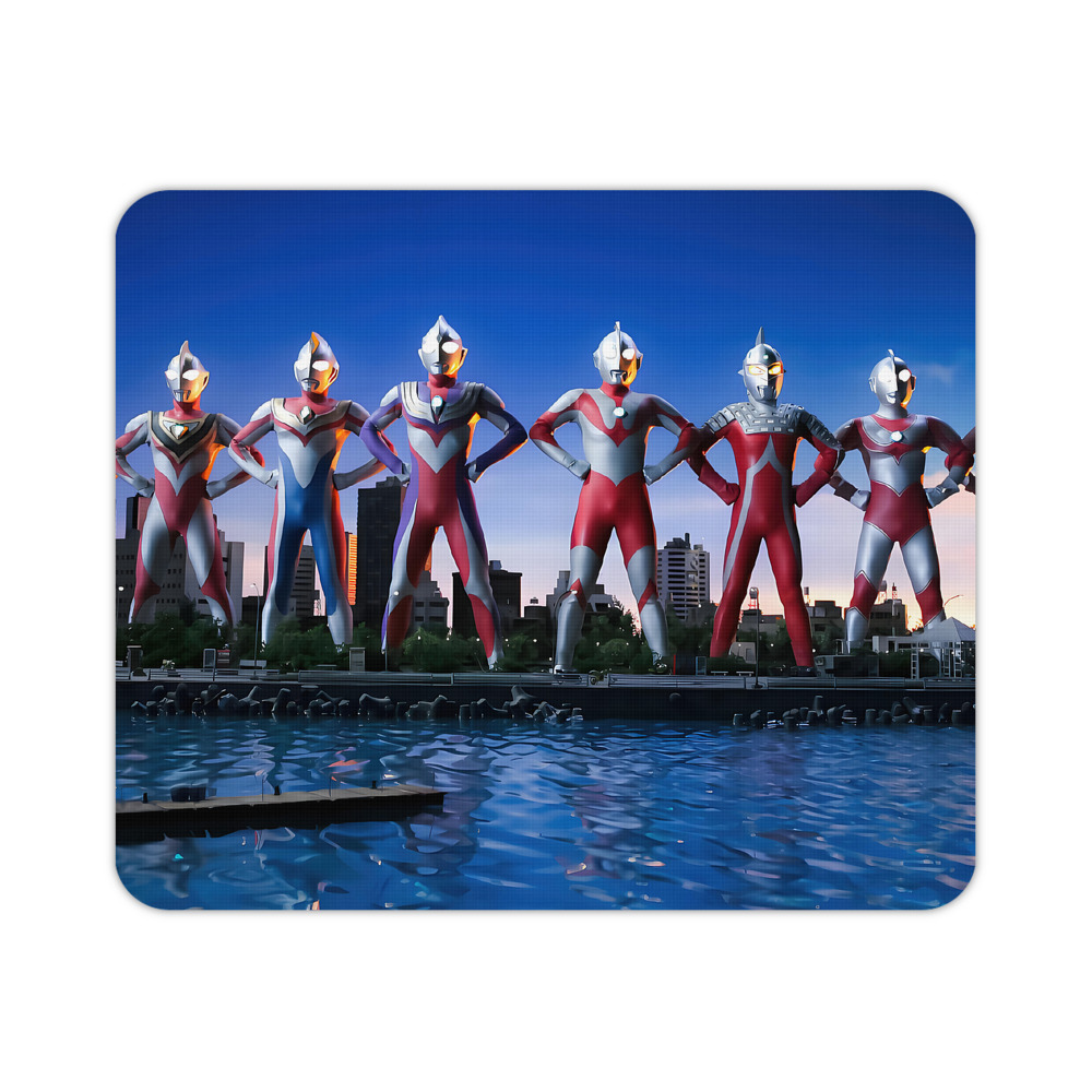 （画像用） ウルトラマン Ultraman マウスパッド ステッチ加工 ラバー素材 防水 滑り止め 超薄型 ゲーミング/オフィス対応