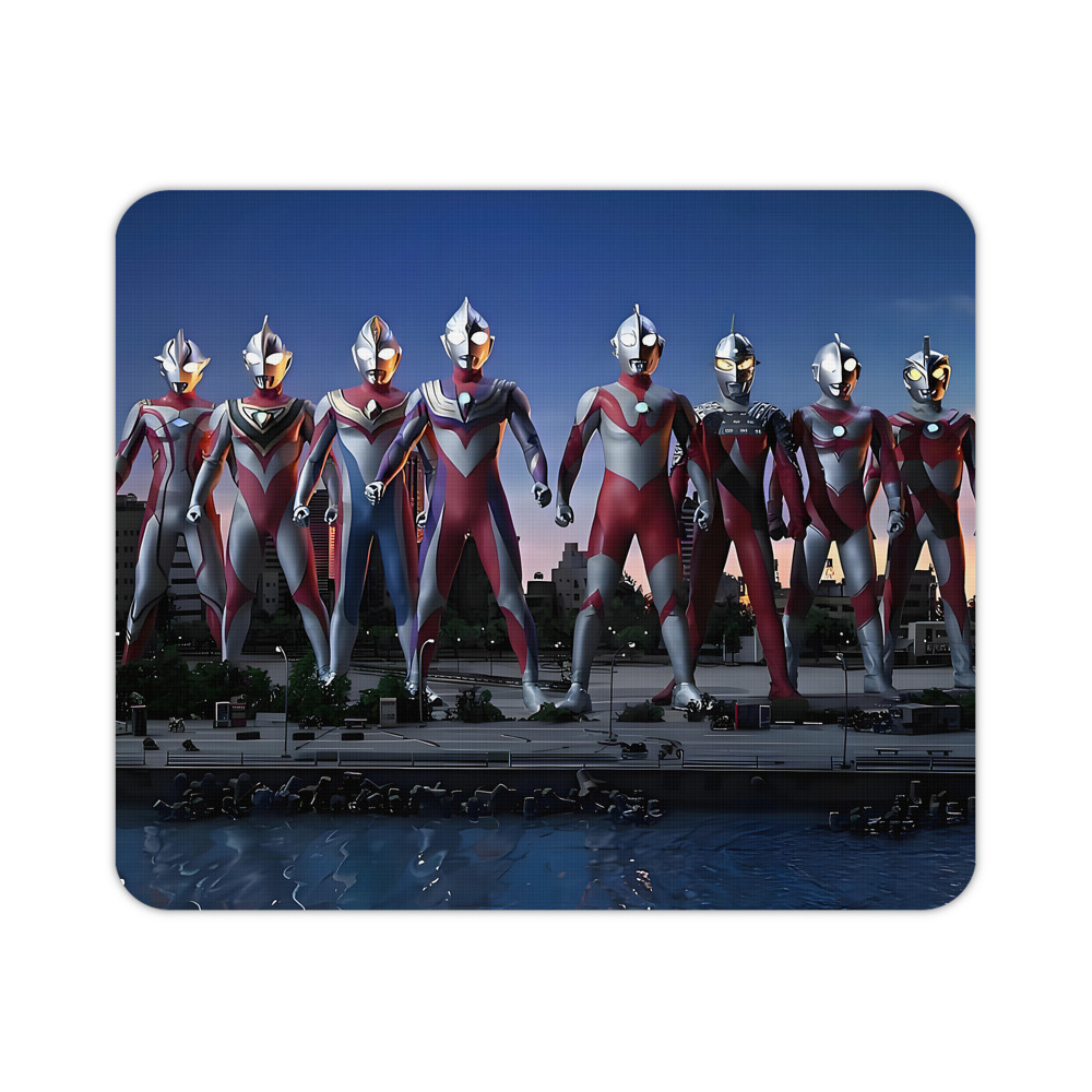 （画像用） ウルトラマン Ultraman マウスパッド ステッチ加工 ラバー素材 防水 滑り止め 超薄型 ゲーミング/オフィス対応