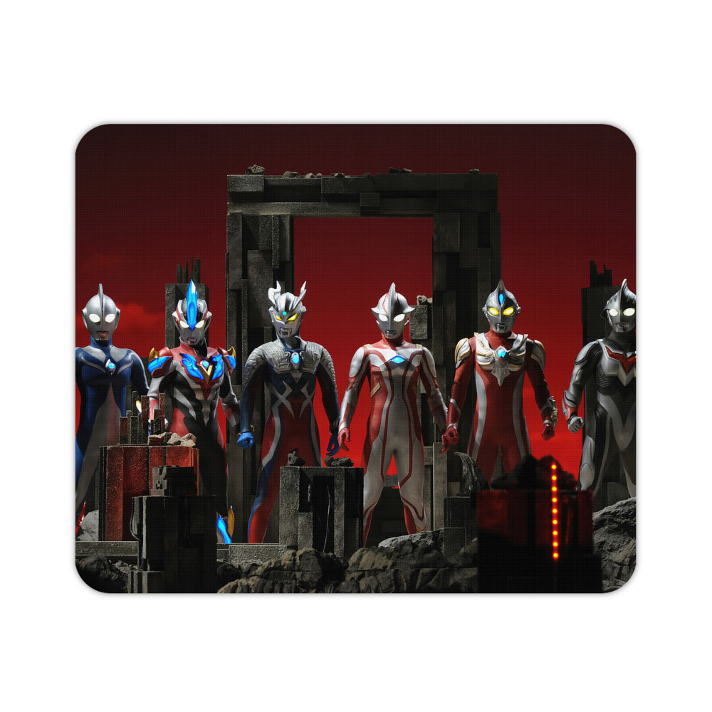 （画像用） ウルトラマン Ultraman マウスパッド ステッチ加工 ラバー素材 防水 滑り止め 超薄型 ゲーミング/オフィス対応