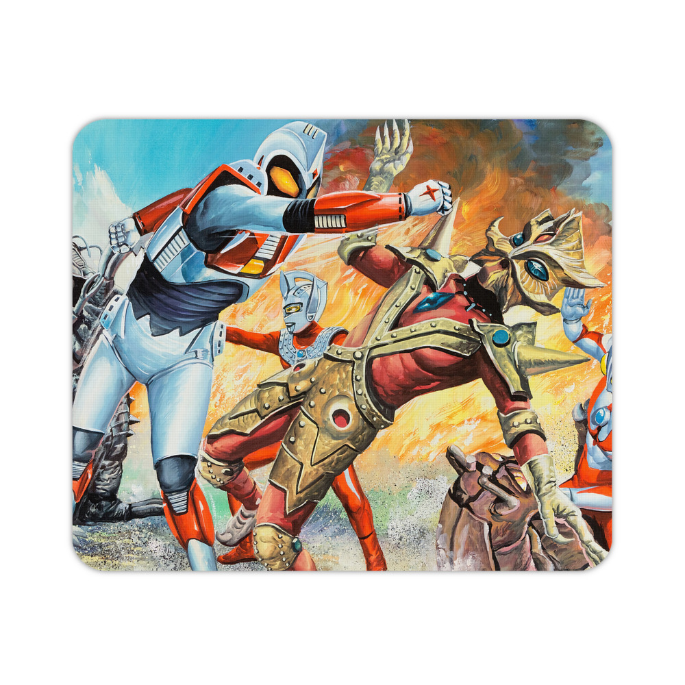 （画像用） ウルトラマン Ultraman マウスパッド ステッチ加工 ラバー素材 防水 滑り止め 超薄型 ゲーミング/オフィス対応