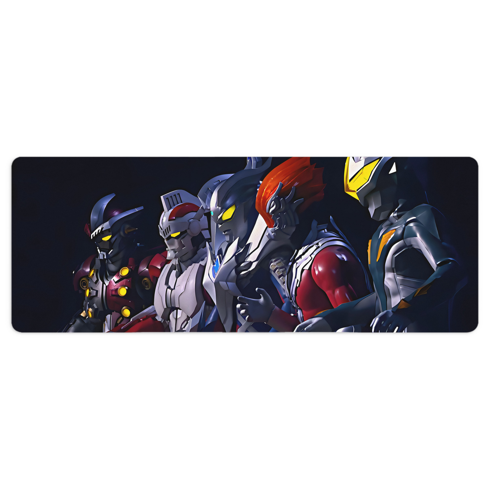 （画像用） ウルトラマン Ultraman ステッチ加工 大判デスクマット／滑り止めマウスパッド