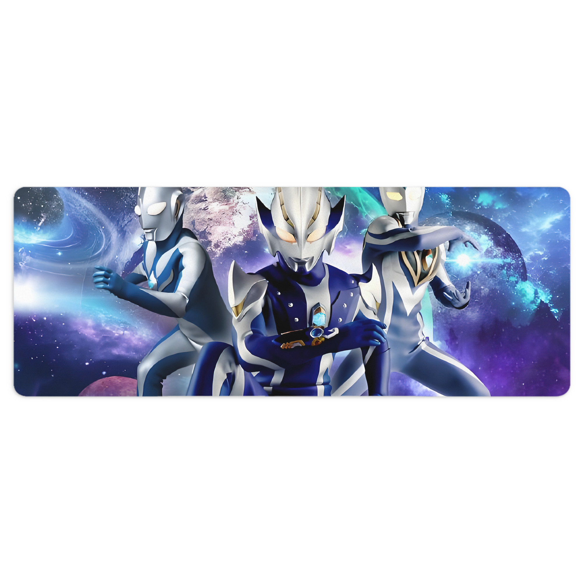 （画像用） ウルトラマン Ultraman ステッチ加工 大判デスクマット／滑り止めマウスパッド