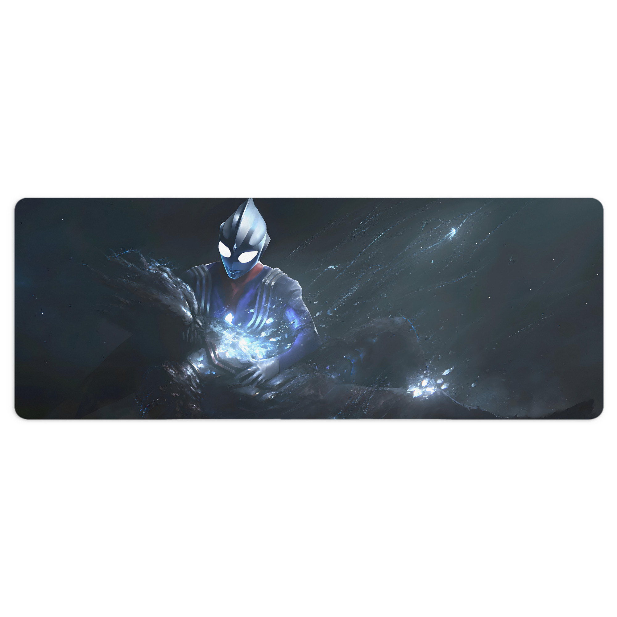 （画像用） ウルトラマン Ultraman ステッチ加工 大判デスクマット／滑り止めマウスパッド