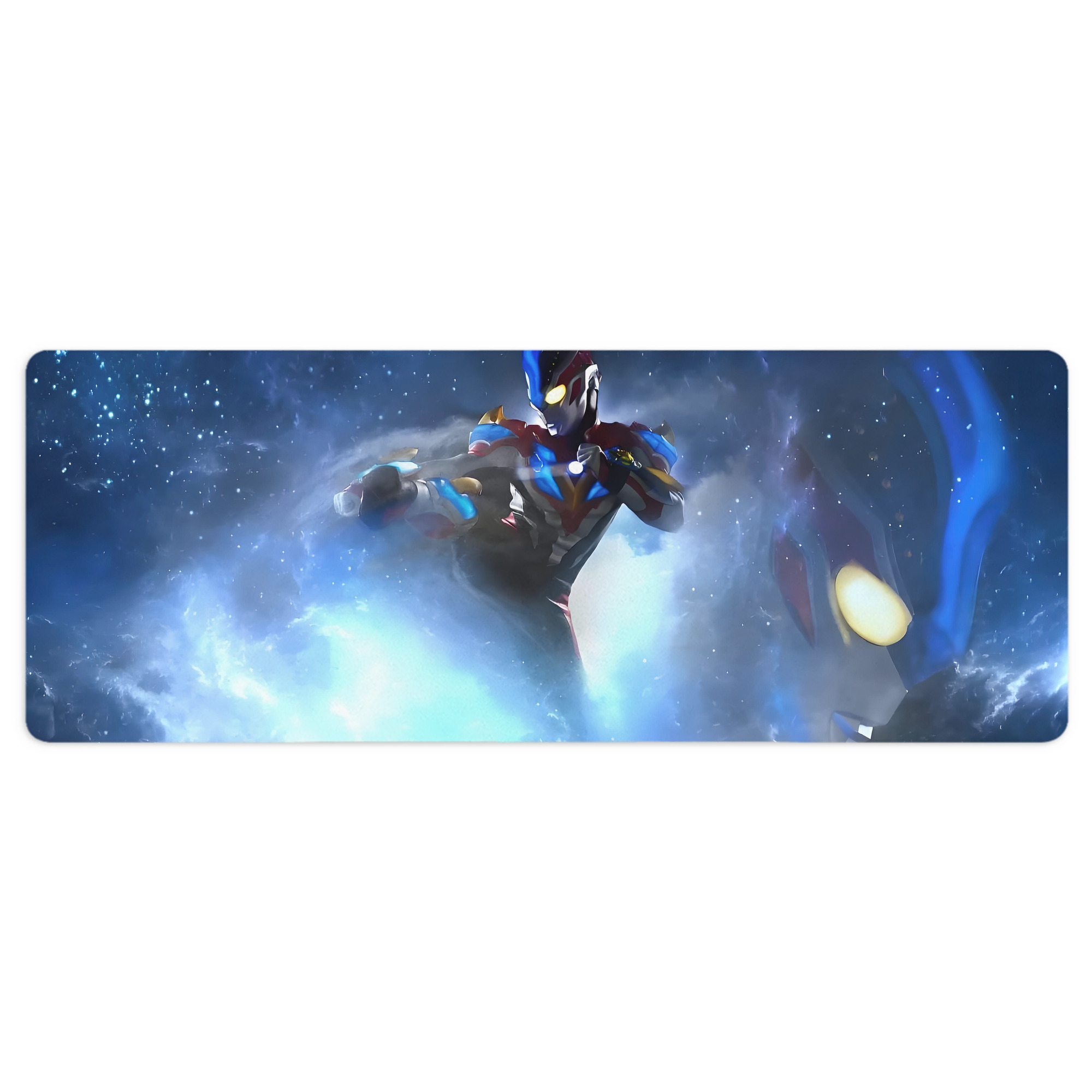 （画像用） ウルトラマン Ultraman ステッチ加工 大判デスクマット／滑り止めマウスパッド
