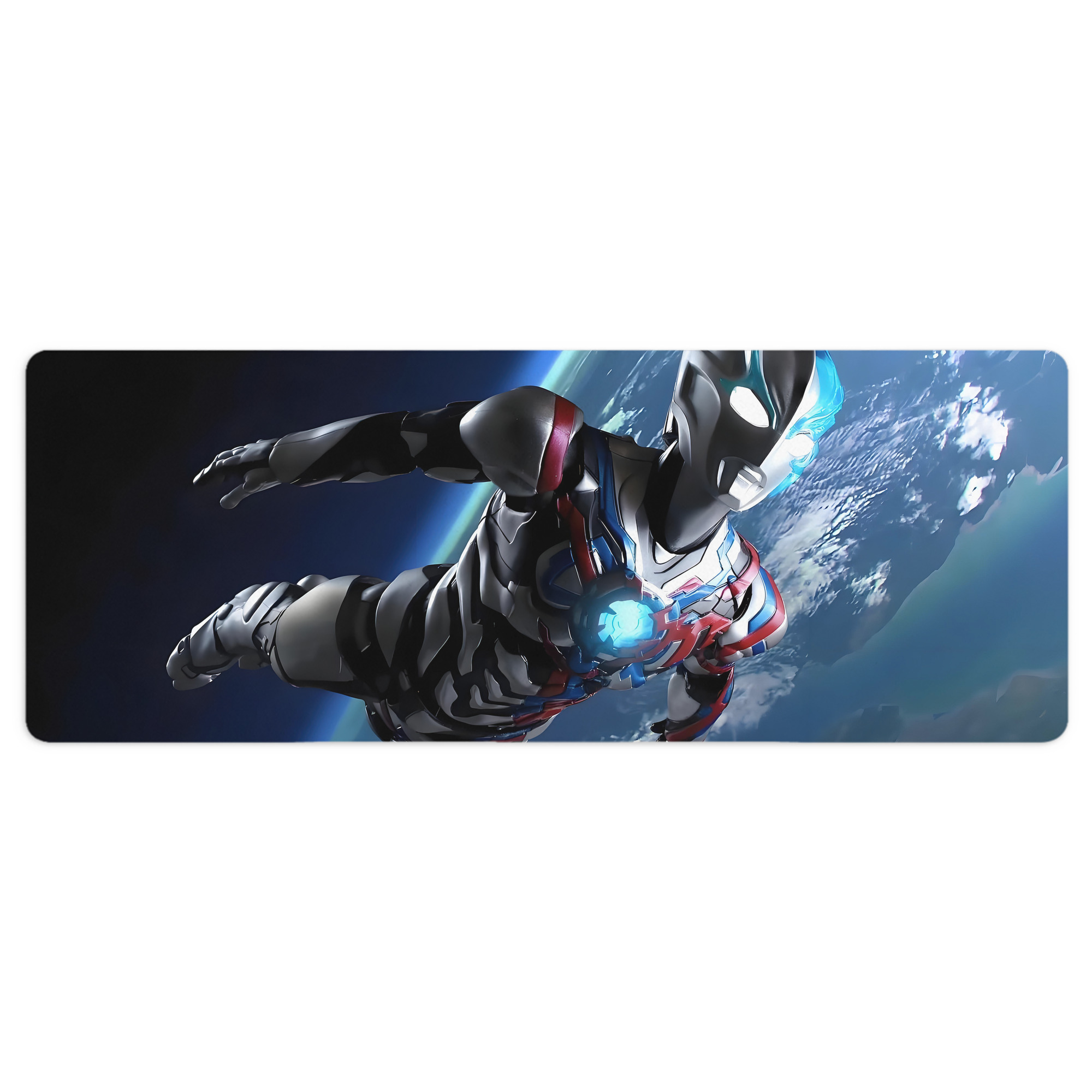 （画像用） ウルトラマン Ultraman ステッチ加工 大判デスクマット／滑り止めマウスパッド