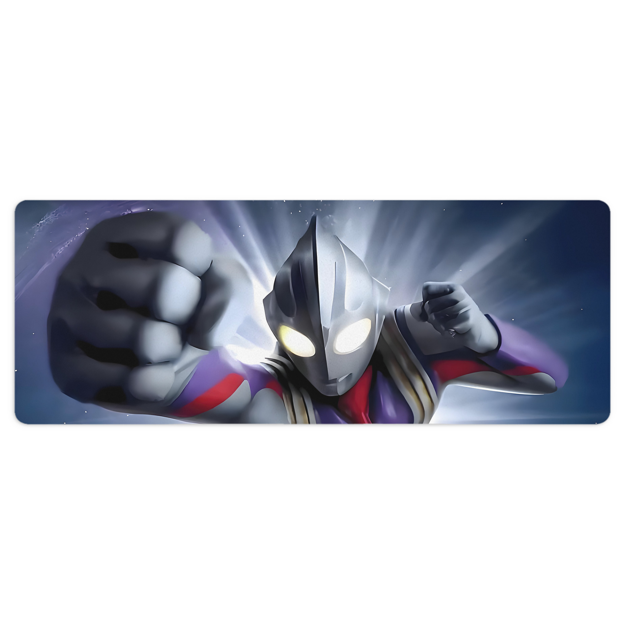 （画像用） ウルトラマン Ultraman ステッチ加工 大判デスクマット／滑り止めマウスパッド