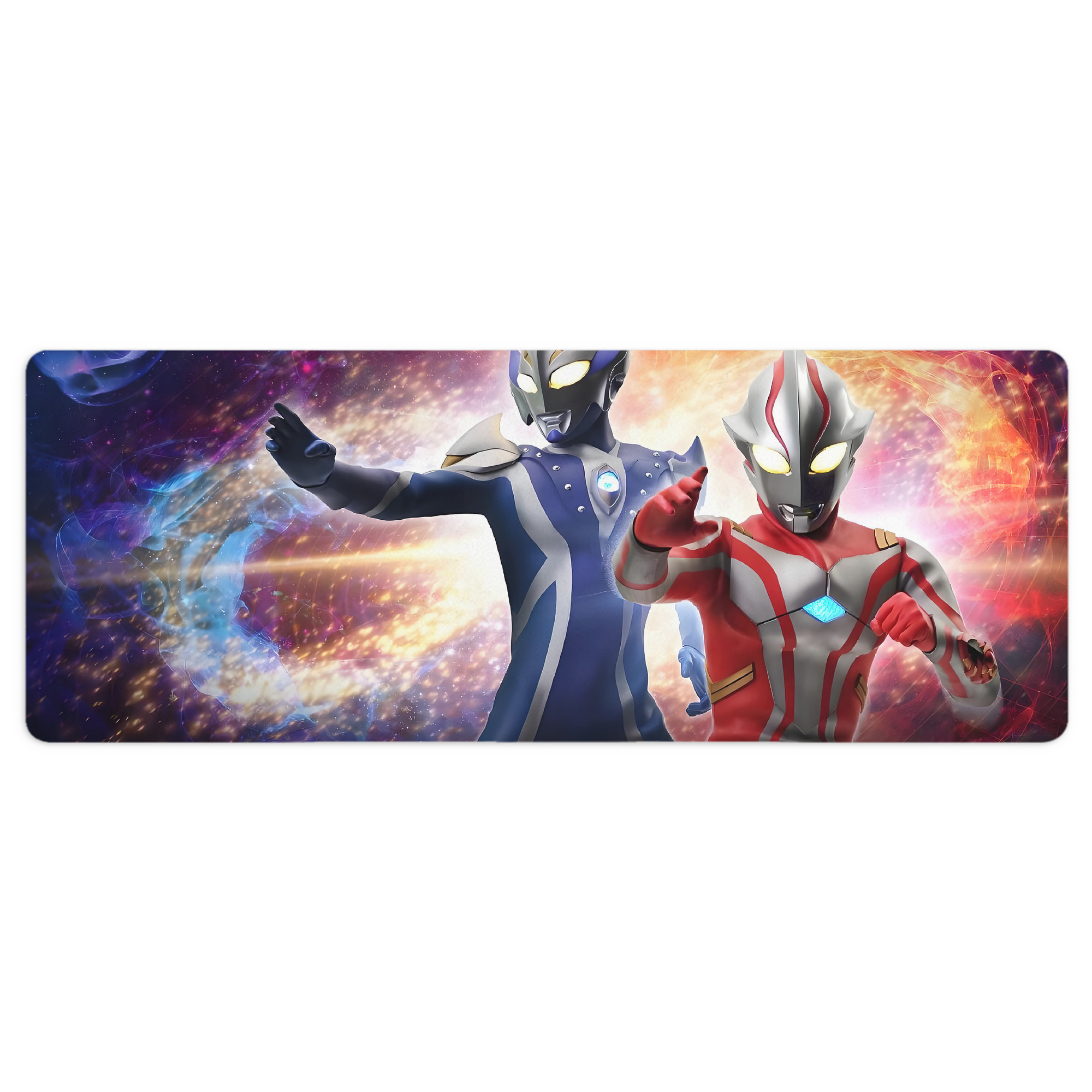 （画像用） ウルトラマン Ultraman ステッチ加工 大判デスクマット／滑り止めマウスパッド