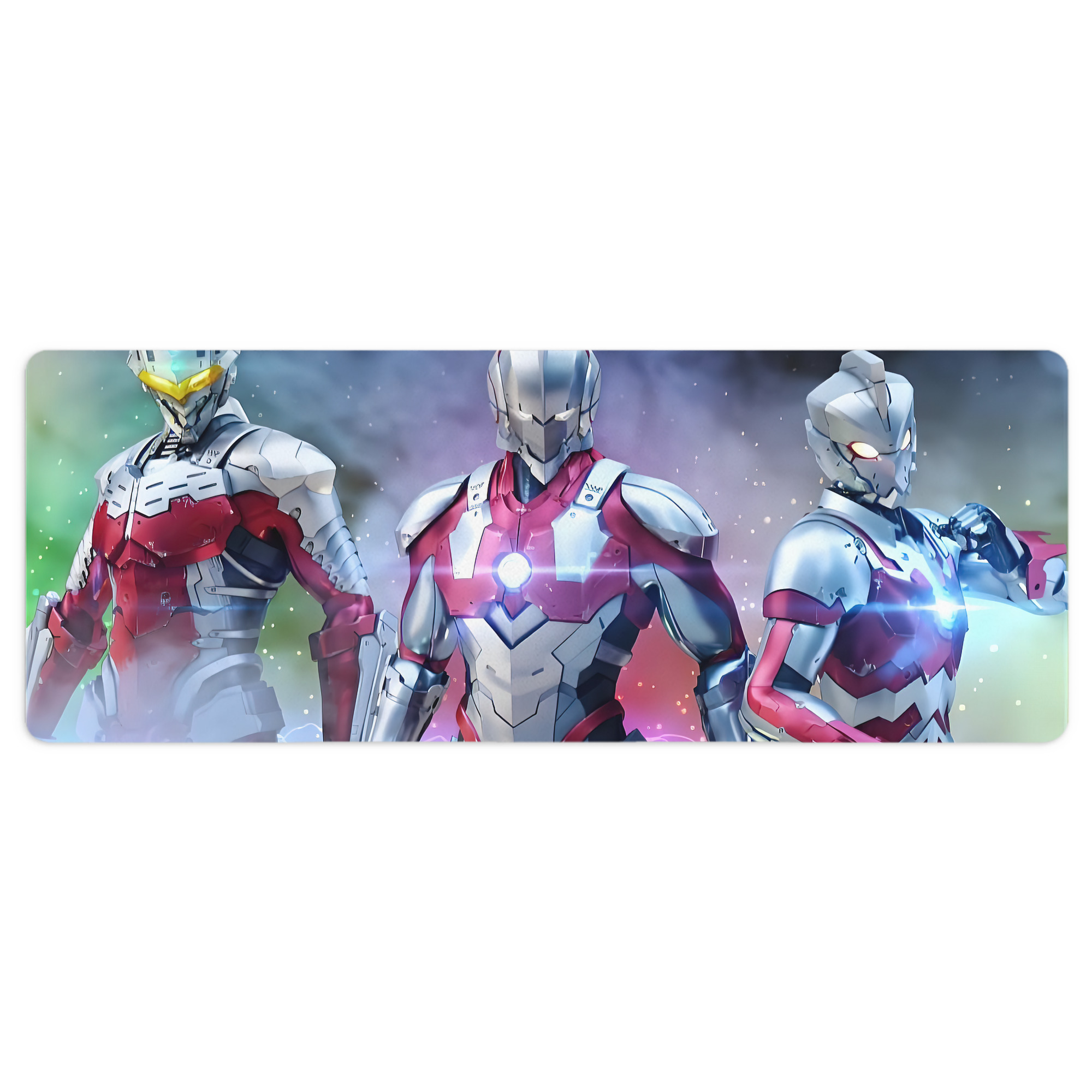 （画像用） ウルトラマン Ultraman ステッチ加工 大判デスクマット／滑り止めマウスパッド
