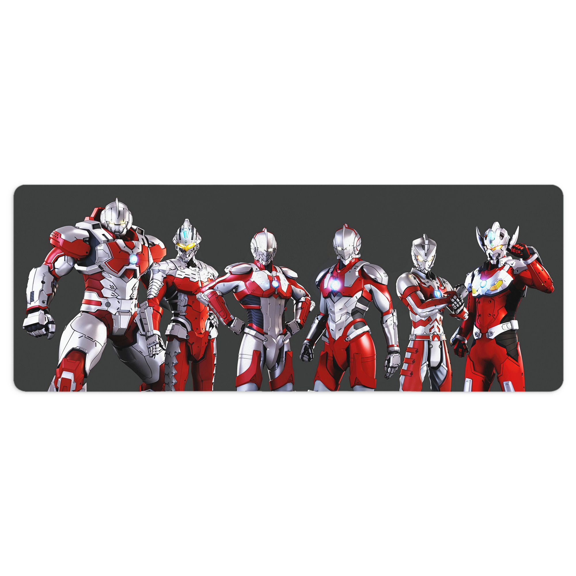 （画像用） ウルトラマン Ultraman ステッチ加工 大判デスクマット／滑り止めマウスパッド