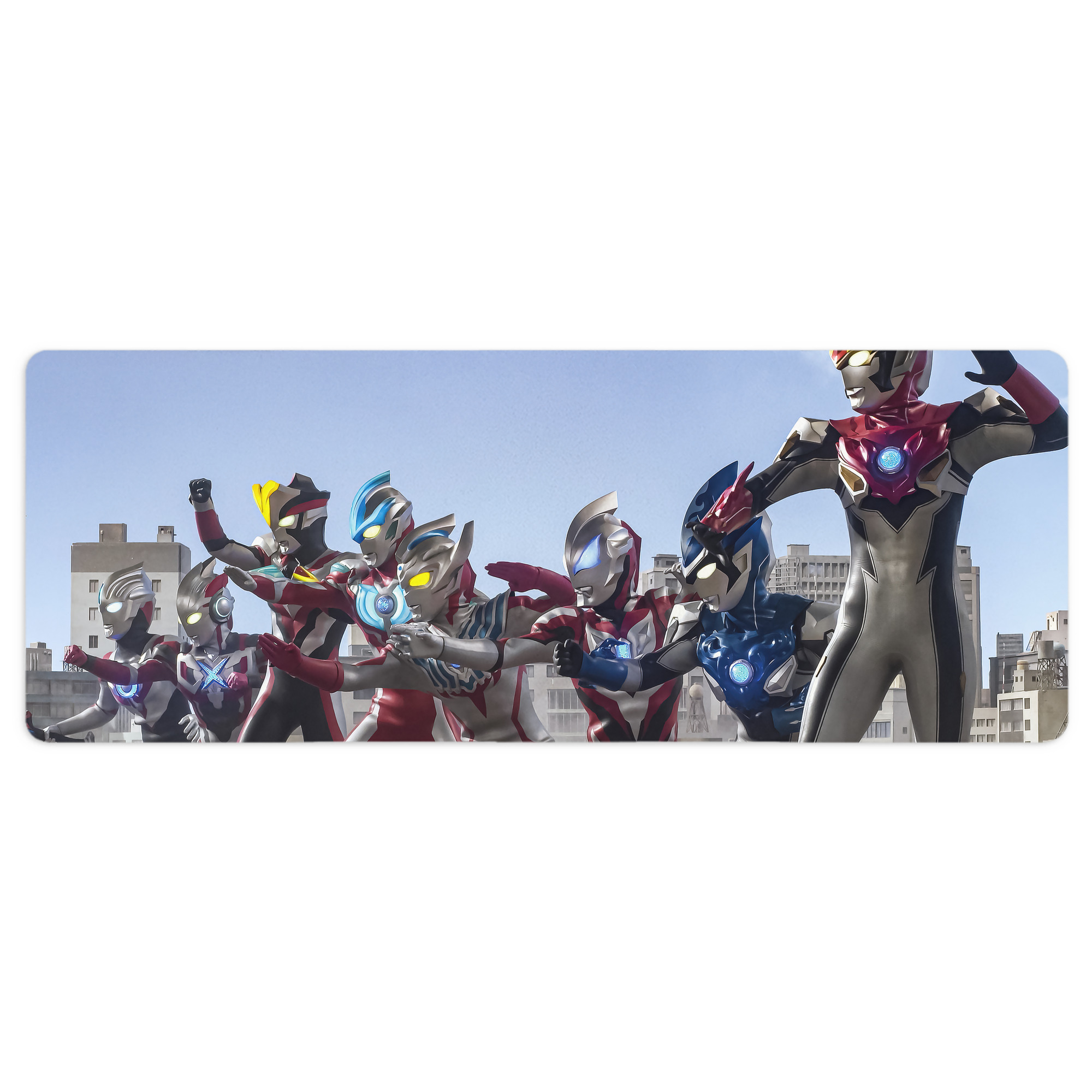 （画像用） ウルトラマン Ultraman ステッチ加工 大判デスクマット／滑り止めマウスパッド