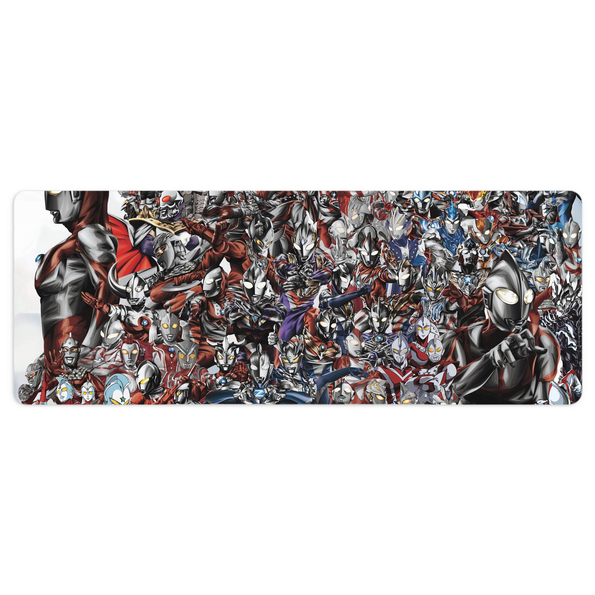 （画像用） ウルトラマン Ultraman ステッチ加工 大判デスクマット／滑り止めマウスパッド