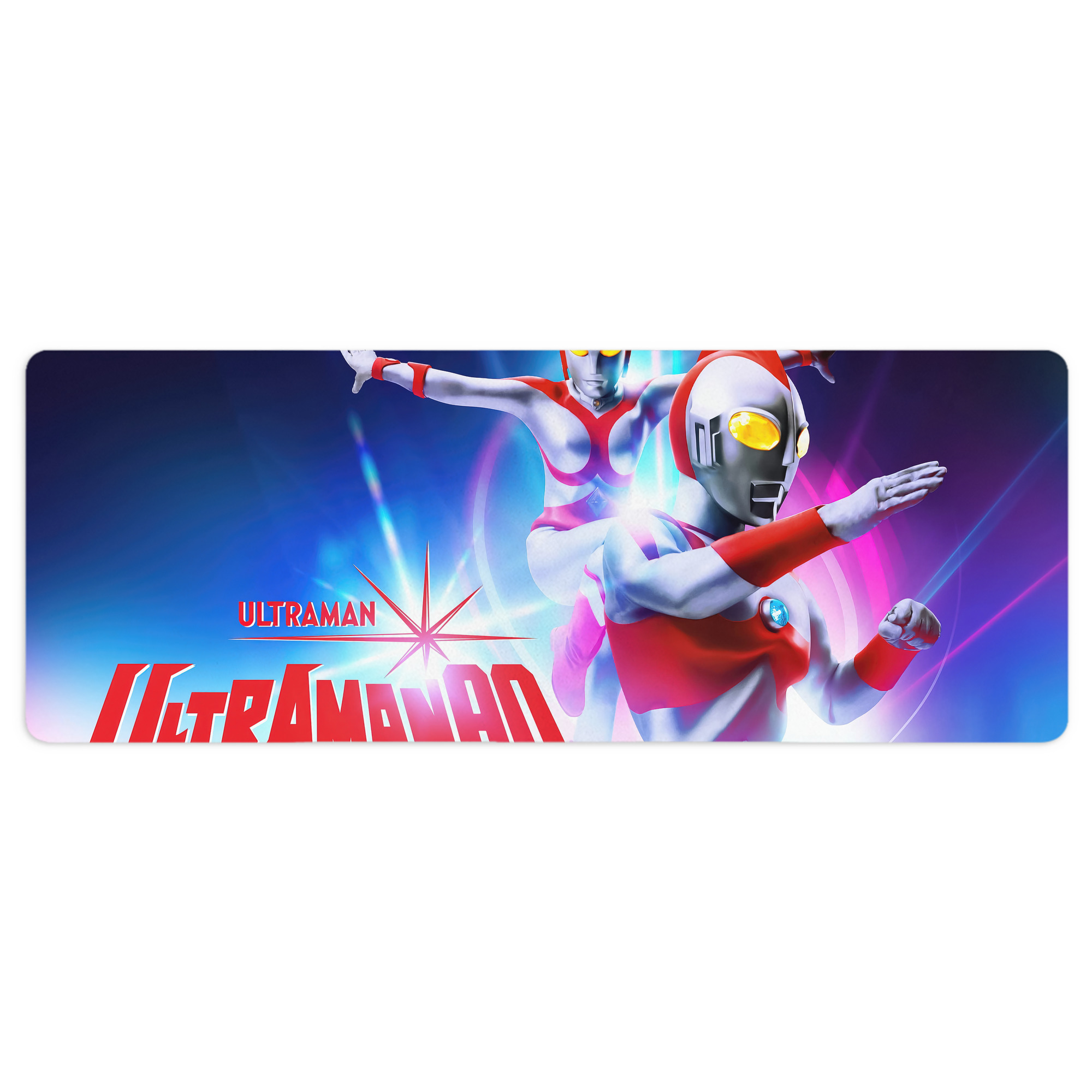 （画像用） ウルトラマン Ultraman ステッチ加工 大判デスクマット／滑り止めマウスパッド