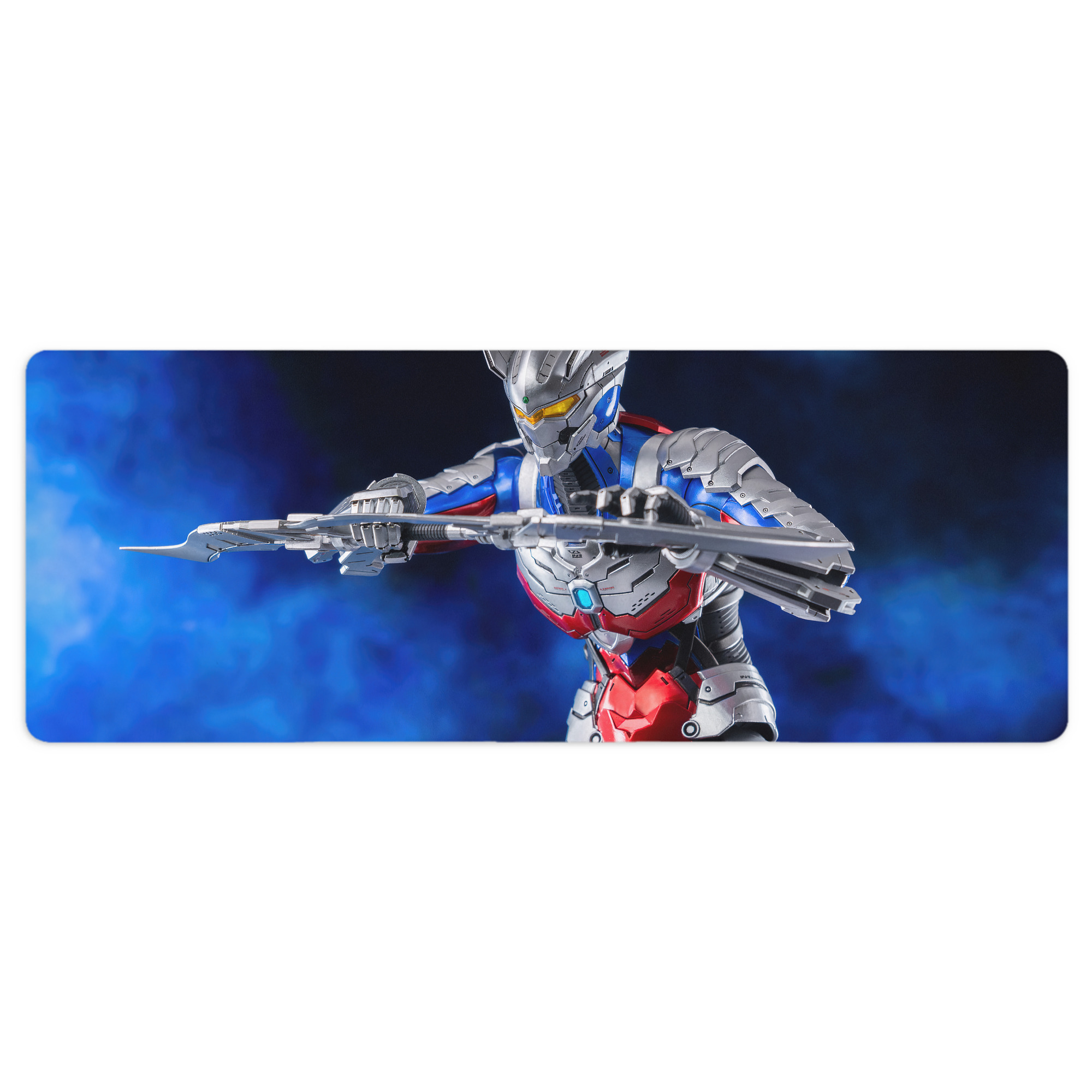 （画像用） ウルトラマン Ultraman ステッチ加工 大判デスクマット／滑り止めマウスパッド