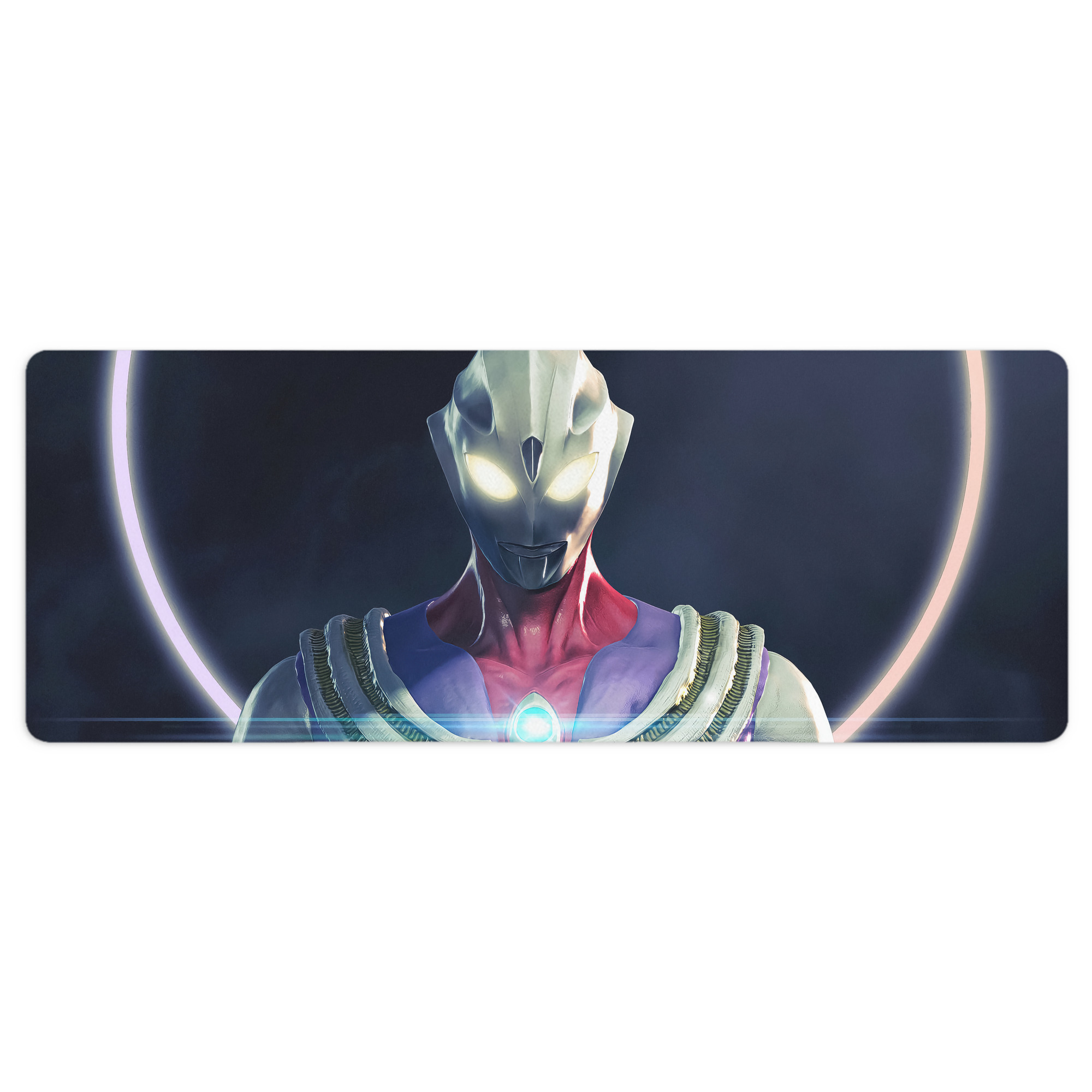 （画像用） ウルトラマン Ultraman ステッチ加工 大判デスクマット／滑り止めマウスパッド