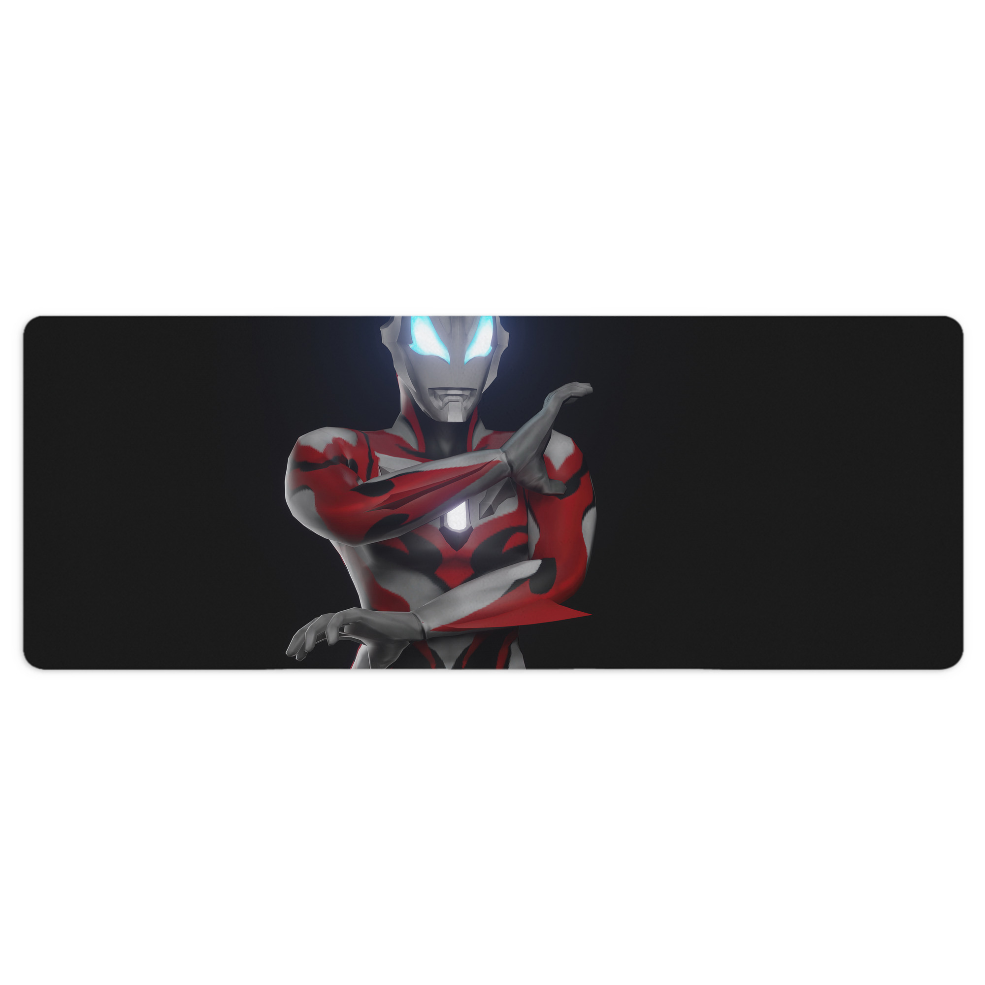 （画像用） ウルトラマン Ultraman ステッチ加工 大判デスクマット／滑り止めマウスパッド