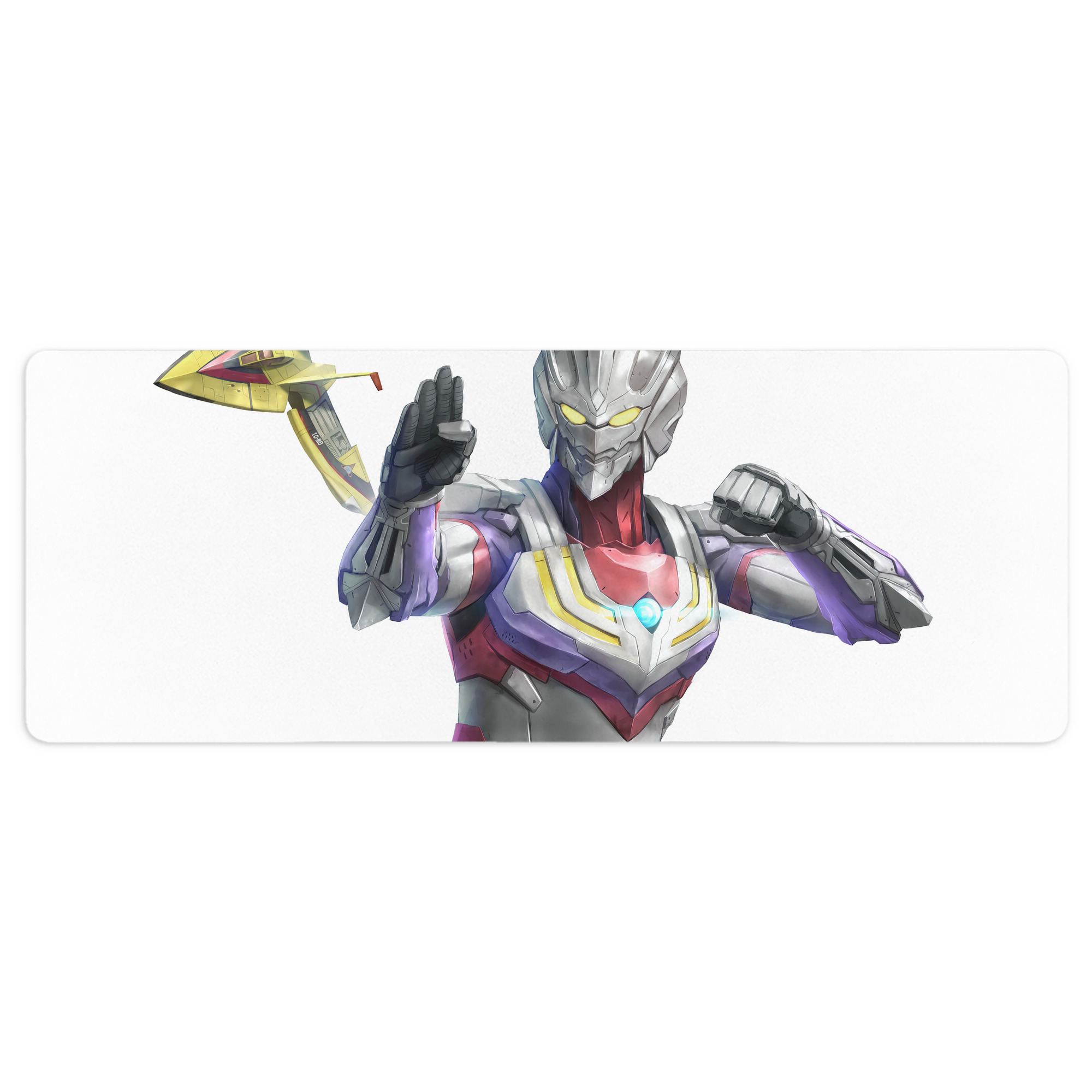 （画像用） ウルトラマン Ultraman ステッチ加工 大判デスクマット／滑り止めマウスパッド