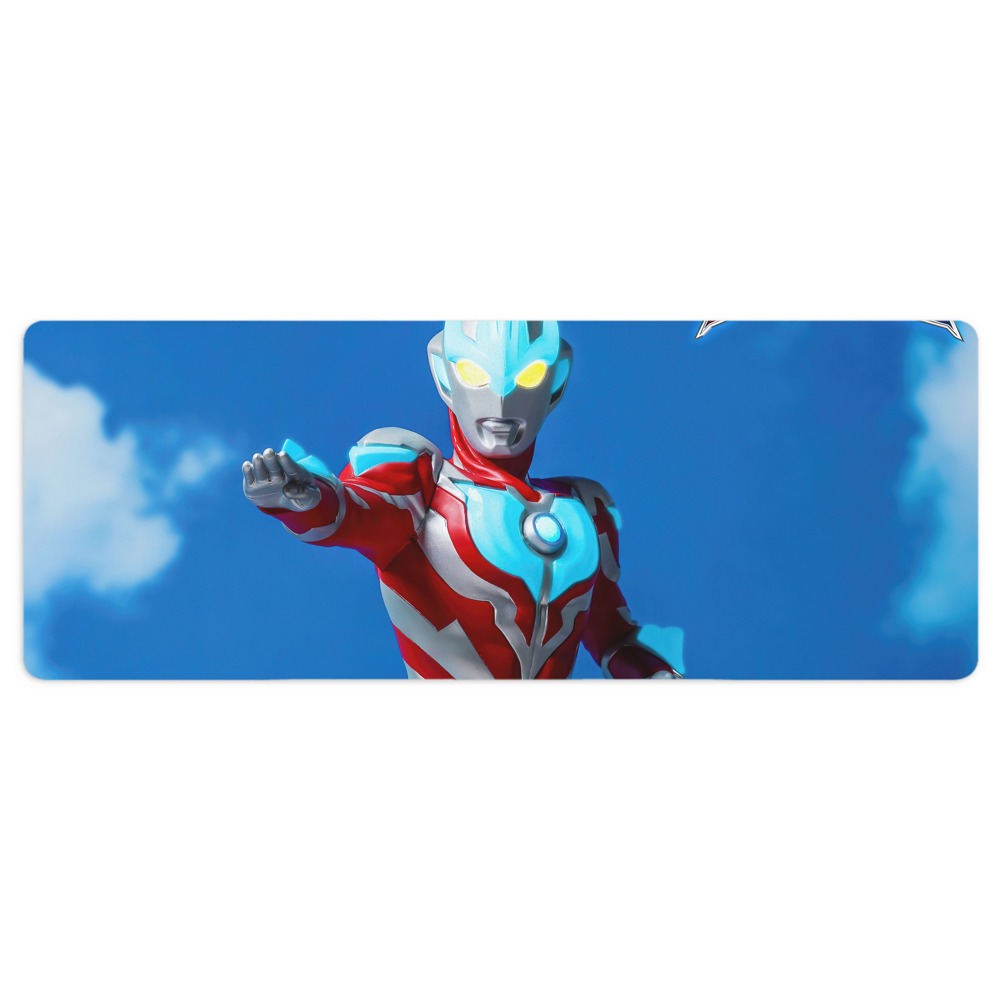 （画像用） ウルトラマン Ultraman ステッチ加工 大判デスクマット／滑り止めマウスパッド