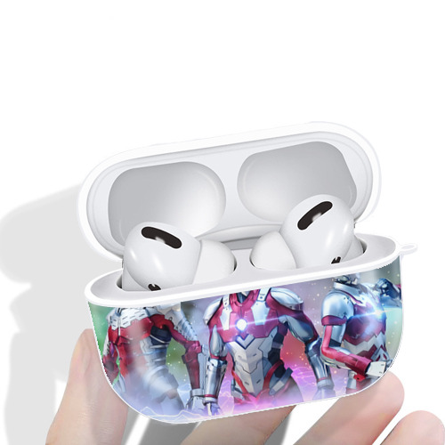 ウルトラマン Ultraman 【AirPods Pro用】ハードシェル保護ケース 耐衝撃・防指紋・カラビナ付き商品仕様