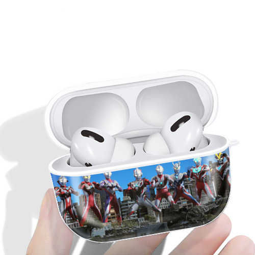 ウルトラマン Ultraman 【AirPods Pro用】ハードシェル保護ケース 耐衝撃・防指紋・カラビナ付き商品仕様