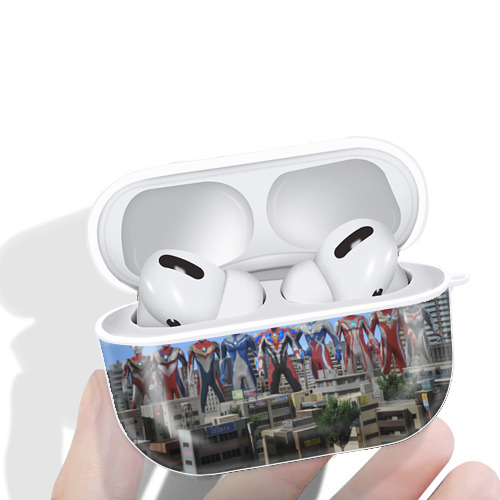 ウルトラマン Ultraman 【AirPods Pro用】ハードシェル保護ケース 耐衝撃・防指紋・カラビナ付き商品仕様