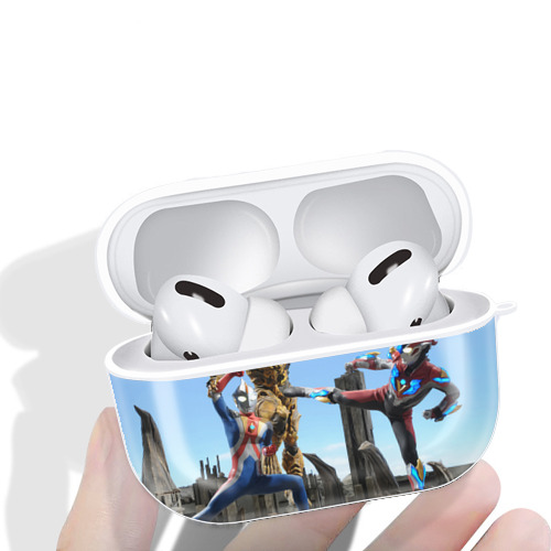 ウルトラマン Ultraman 【AirPods Pro用】ハードシェル保護ケース 耐衝撃・防指紋・カラビナ付き商品仕様
