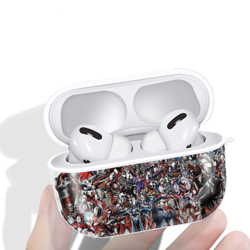 ウルトラマン Ultraman 【AirPods Pro用】ハードシェル保護ケース 耐衝撃・防指紋・カラビナ付き商品仕様