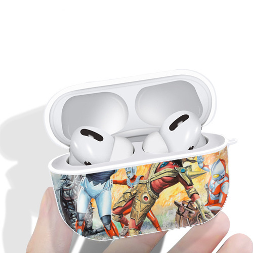 ウルトラマン Ultraman 【AirPods Pro用】ハードシェル保護ケース 耐衝撃・防指紋・カラビナ付き商品仕様