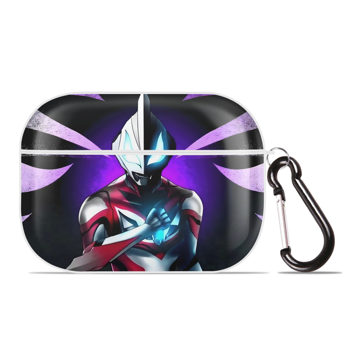 （画像用） ウルトラマン Ultraman 【AirPods Pro用】ハードシェル保護ケース 耐衝撃・防指紋・カラビナ付き商品仕様