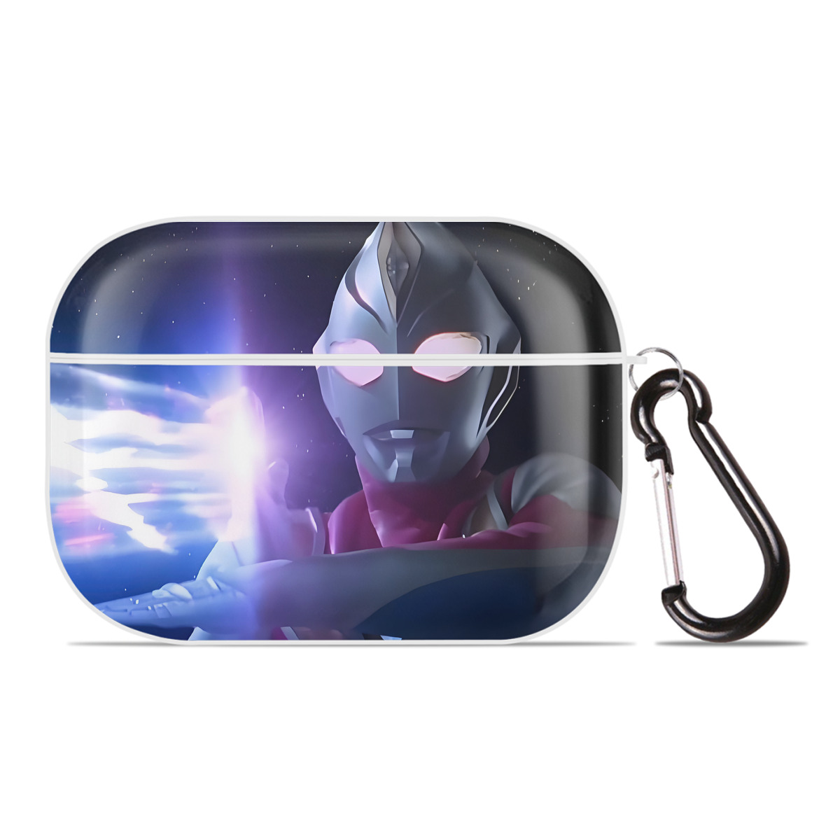 （画像用） ウルトラマン Ultraman 【AirPods Pro用】ハードシェル保護ケース 耐衝撃・防指紋・カラビナ付き商品仕様