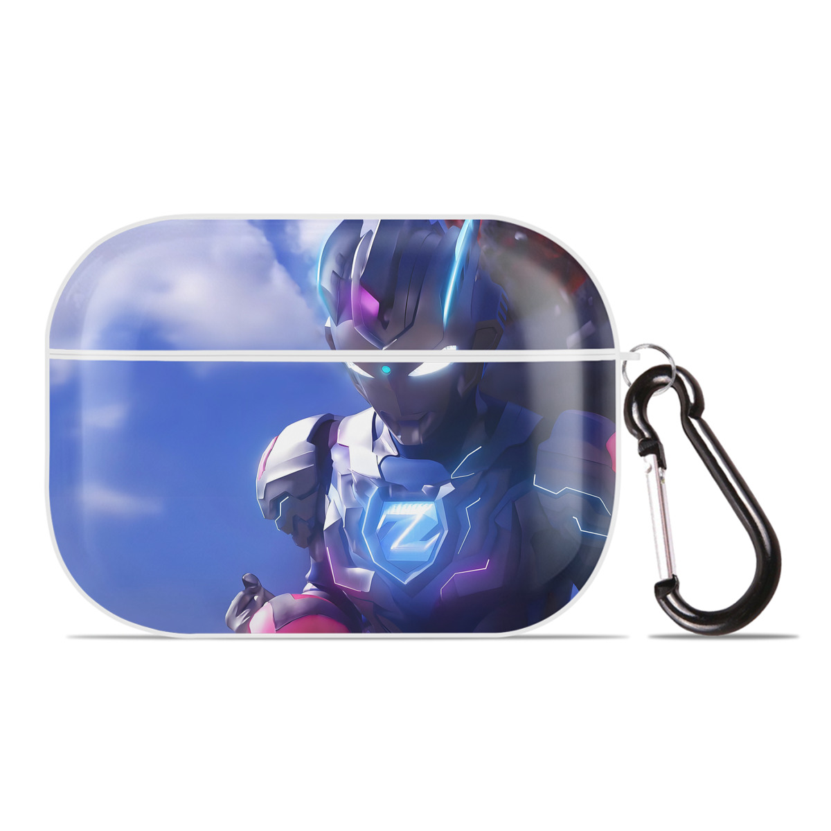 （画像用） ウルトラマン Ultraman 【AirPods Pro用】ハードシェル保護ケース 耐衝撃・防指紋・カラビナ付き商品仕様