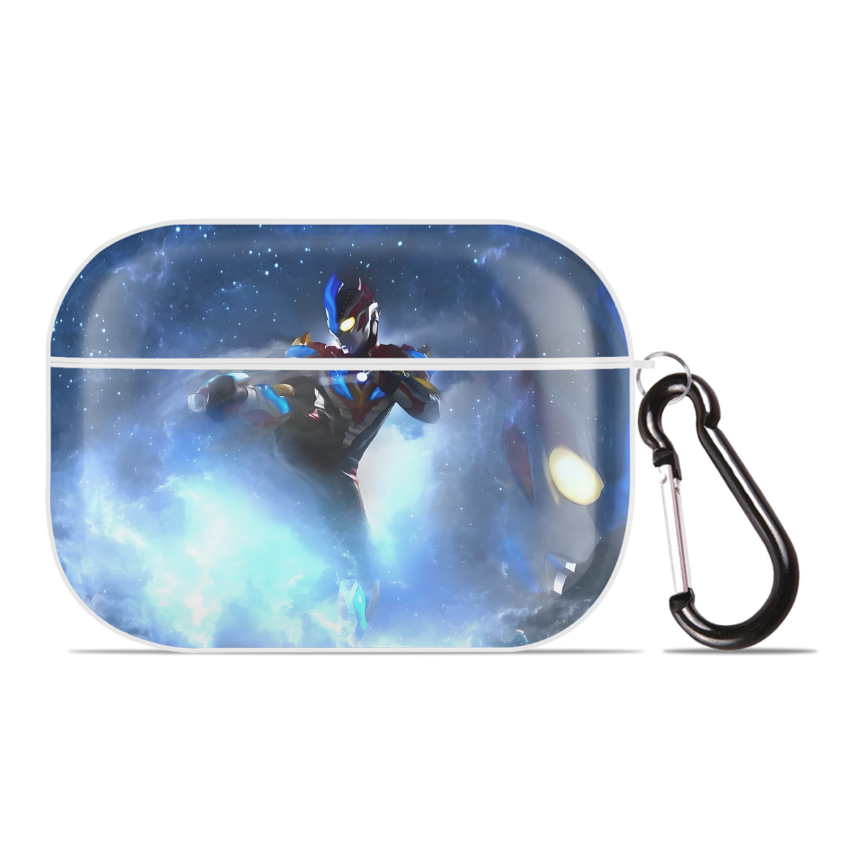 （画像用） ウルトラマン Ultraman 【AirPods Pro用】ハードシェル保護ケース 耐衝撃・防指紋・カラビナ付き商品仕様