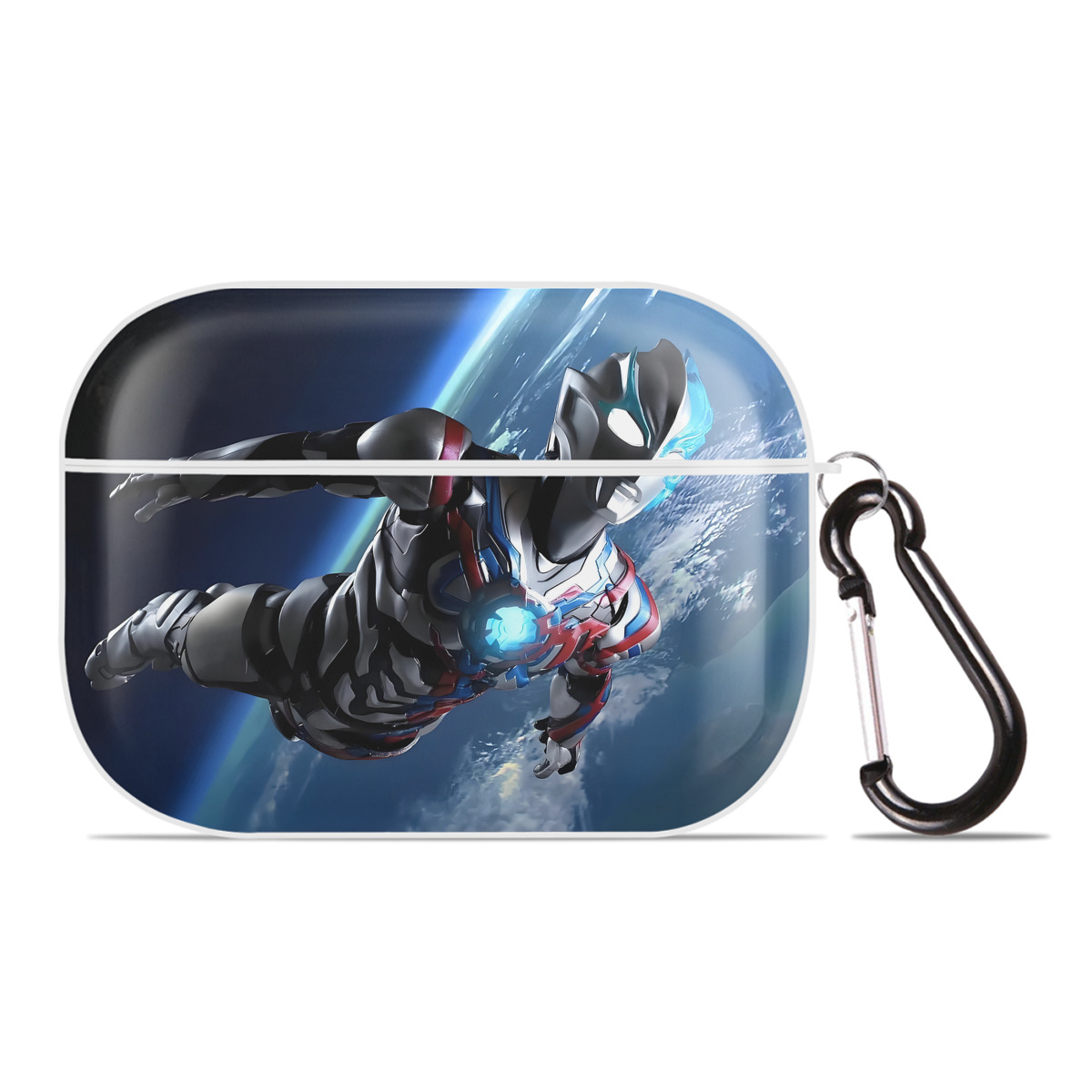 （画像用） ウルトラマン Ultraman 【AirPods Pro用】ハードシェル保護ケース 耐衝撃・防指紋・カラビナ付き商品仕様