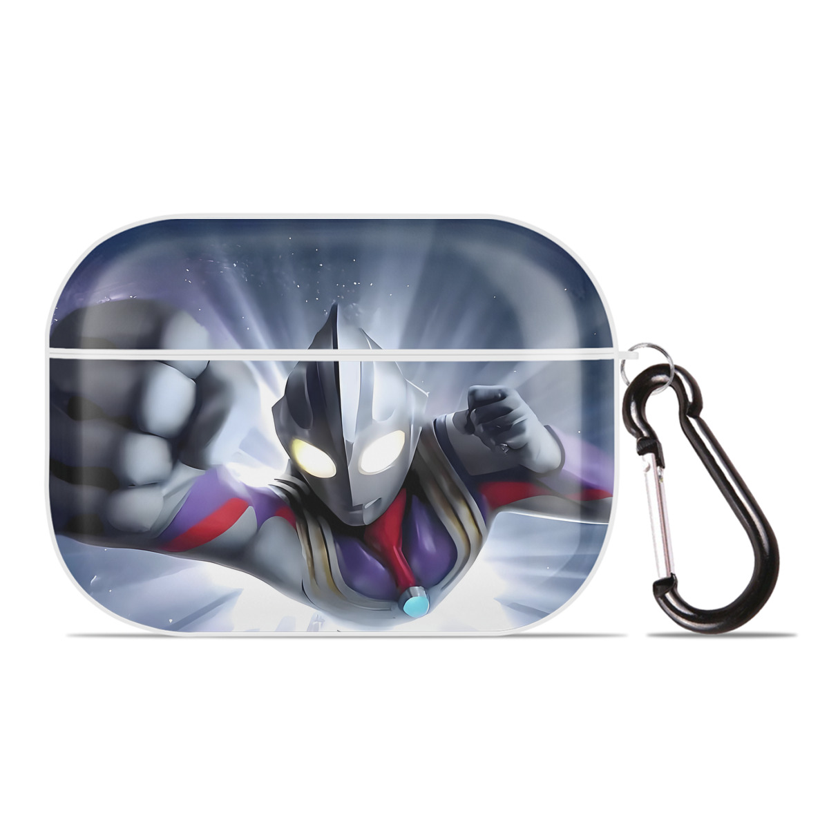（画像用） ウルトラマン Ultraman 【AirPods Pro用】ハードシェル保護ケース 耐衝撃・防指紋・カラビナ付き商品仕様