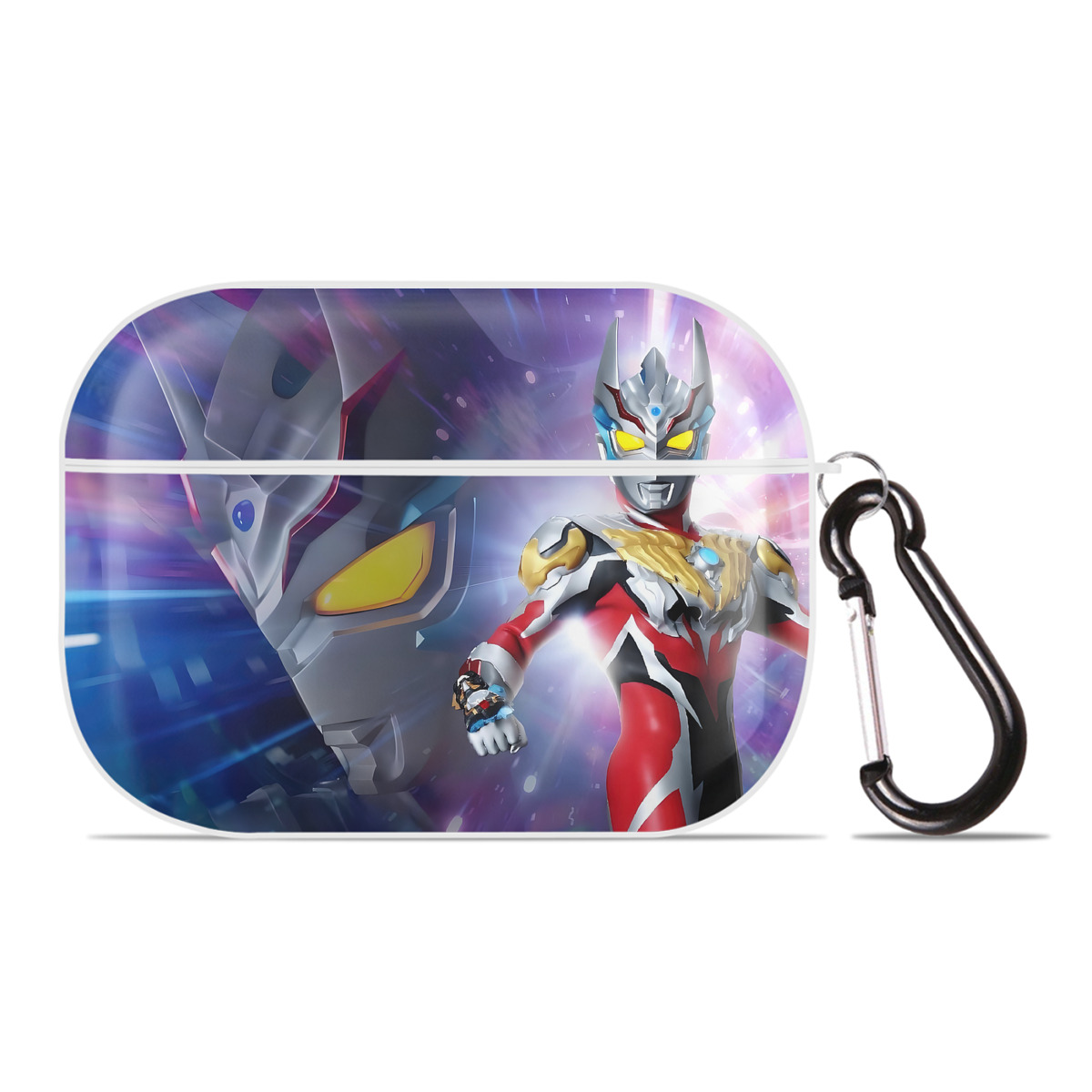 （画像用） ウルトラマン Ultraman 【AirPods Pro用】ハードシェル保護ケース 耐衝撃・防指紋・カラビナ付き商品仕様