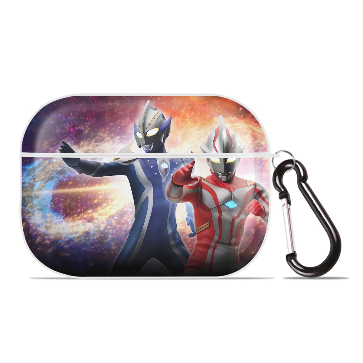 （画像用） ウルトラマン Ultraman 【AirPods Pro用】ハードシェル保護ケース 耐衝撃・防指紋・カラビナ付き商品仕様