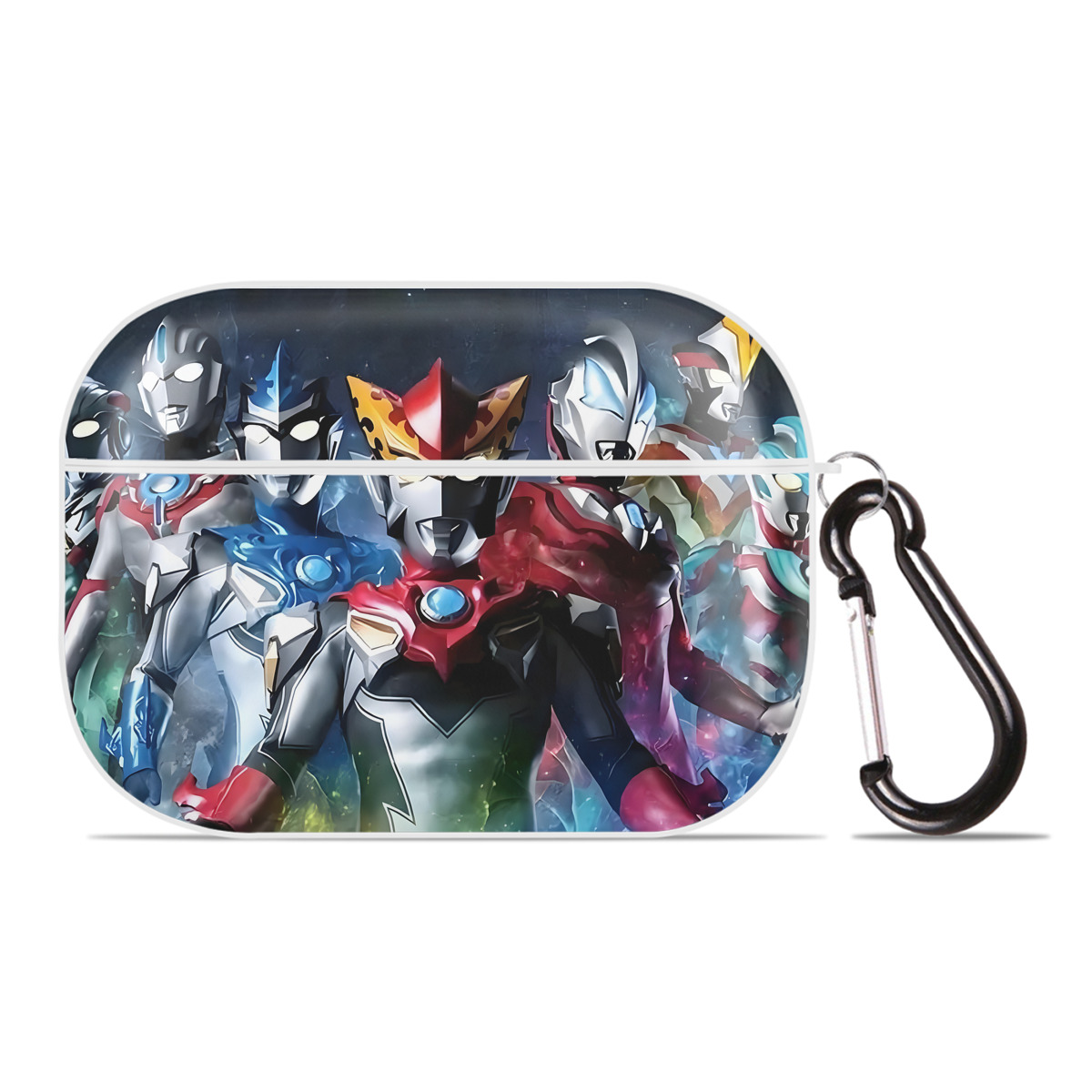 （画像用） ウルトラマン Ultraman 【AirPods Pro用】ハードシェル保護ケース 耐衝撃・防指紋・カラビナ付き商品仕様