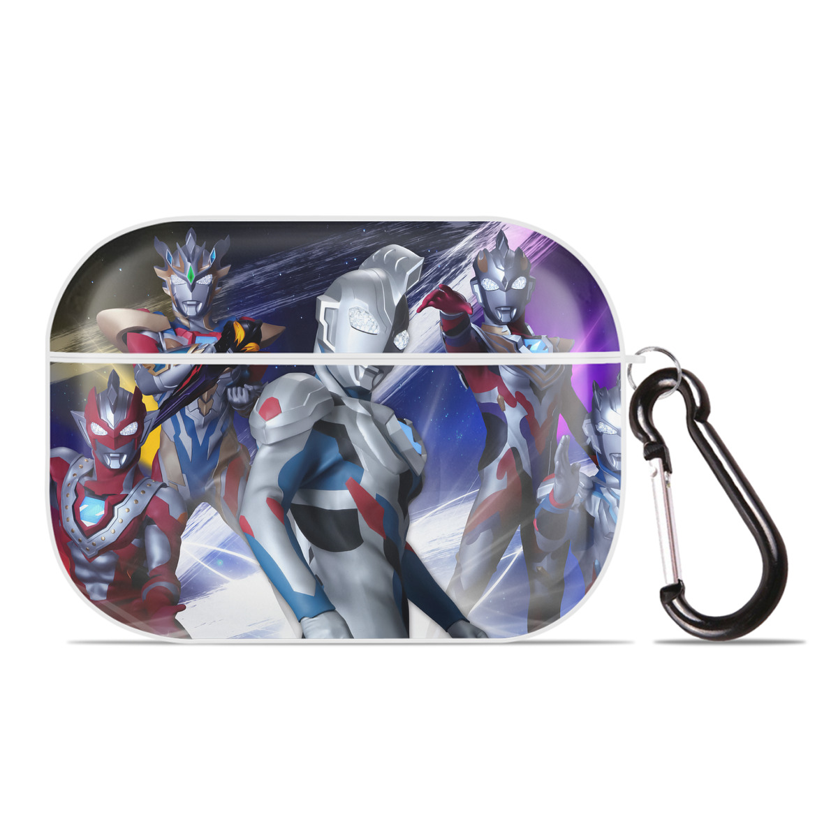 （画像用） ウルトラマン Ultraman 【AirPods Pro用】ハードシェル保護ケース 耐衝撃・防指紋・カラビナ付き商品仕様