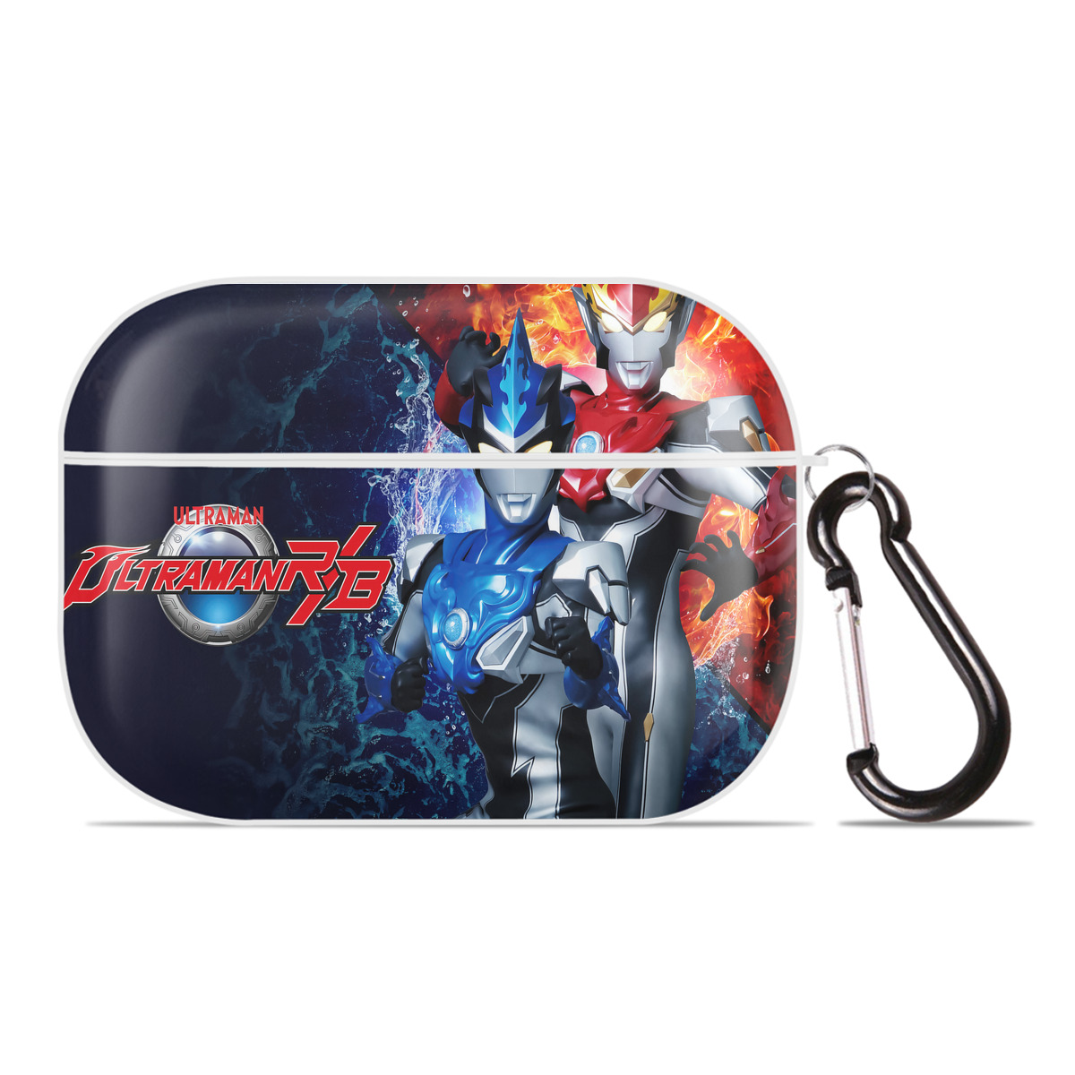 （画像用） ウルトラマン Ultraman 【AirPods Pro用】ハードシェル保護ケース 耐衝撃・防指紋・カラビナ付き商品仕様